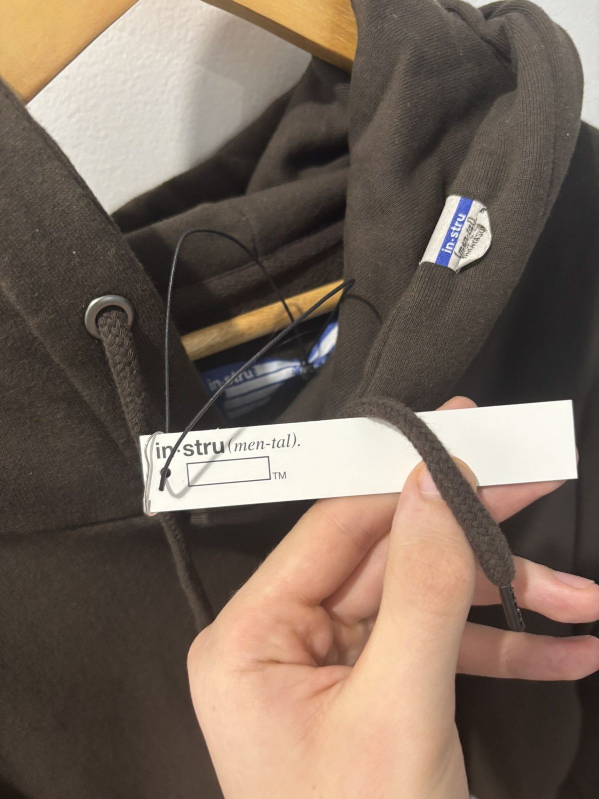 Maison MIHARA YASUHIRO MMY Brown French Terry Hoodie Size US L / EU 52-54 / 3 - 4 Thumbnail