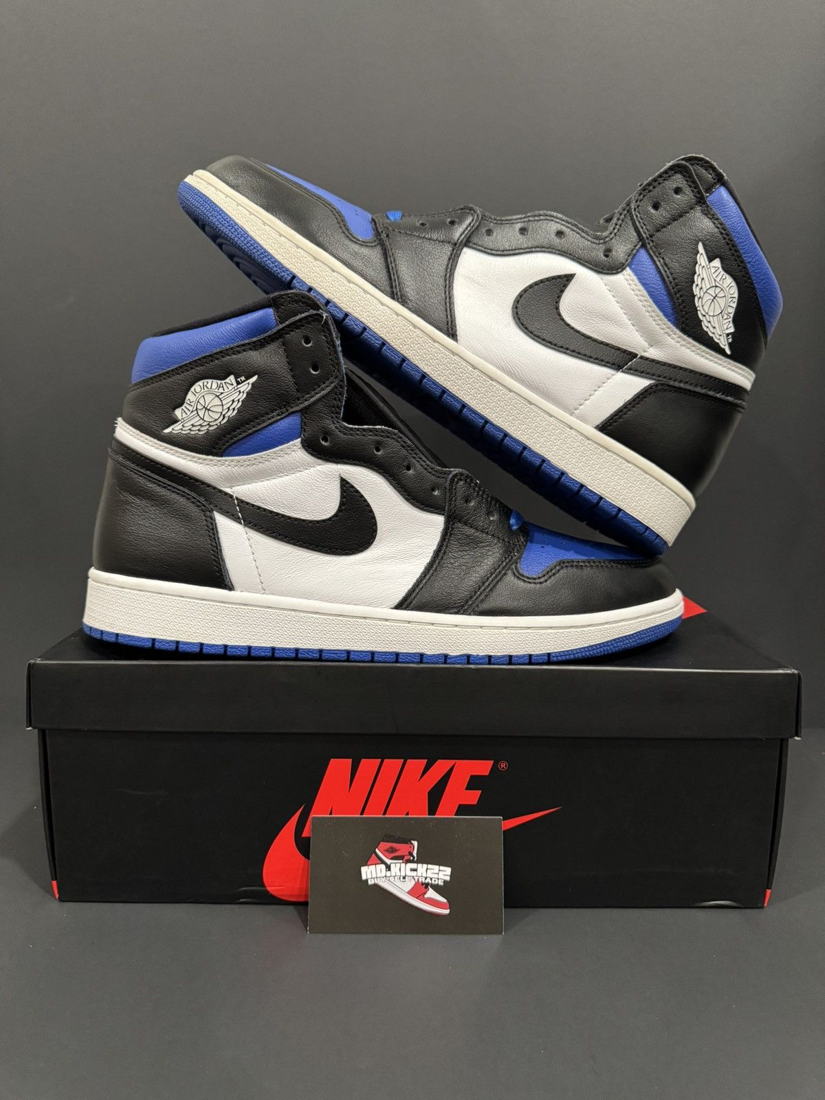 Nike Air Jordan High 'Royal Toe' Size 12