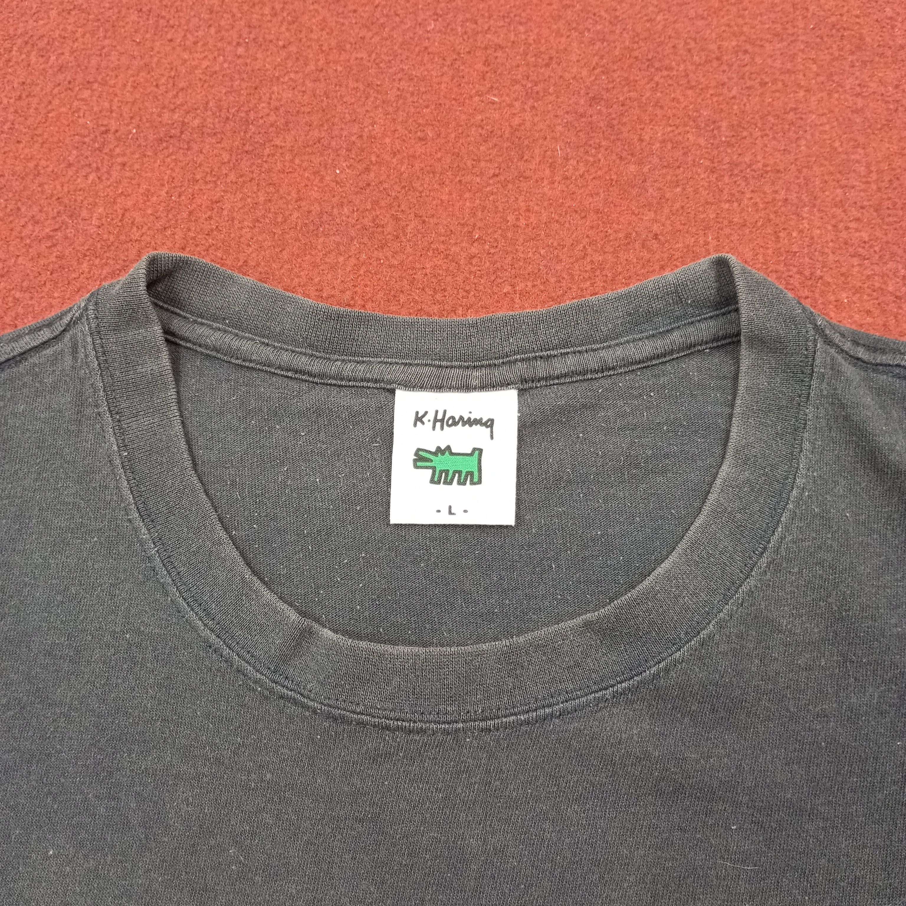 Keith Haring × Vintage Keith Haring Wild Oats X Japanese Brand Tshirt Size US L / EU 52-54 / 3 - 5 Thumbnail