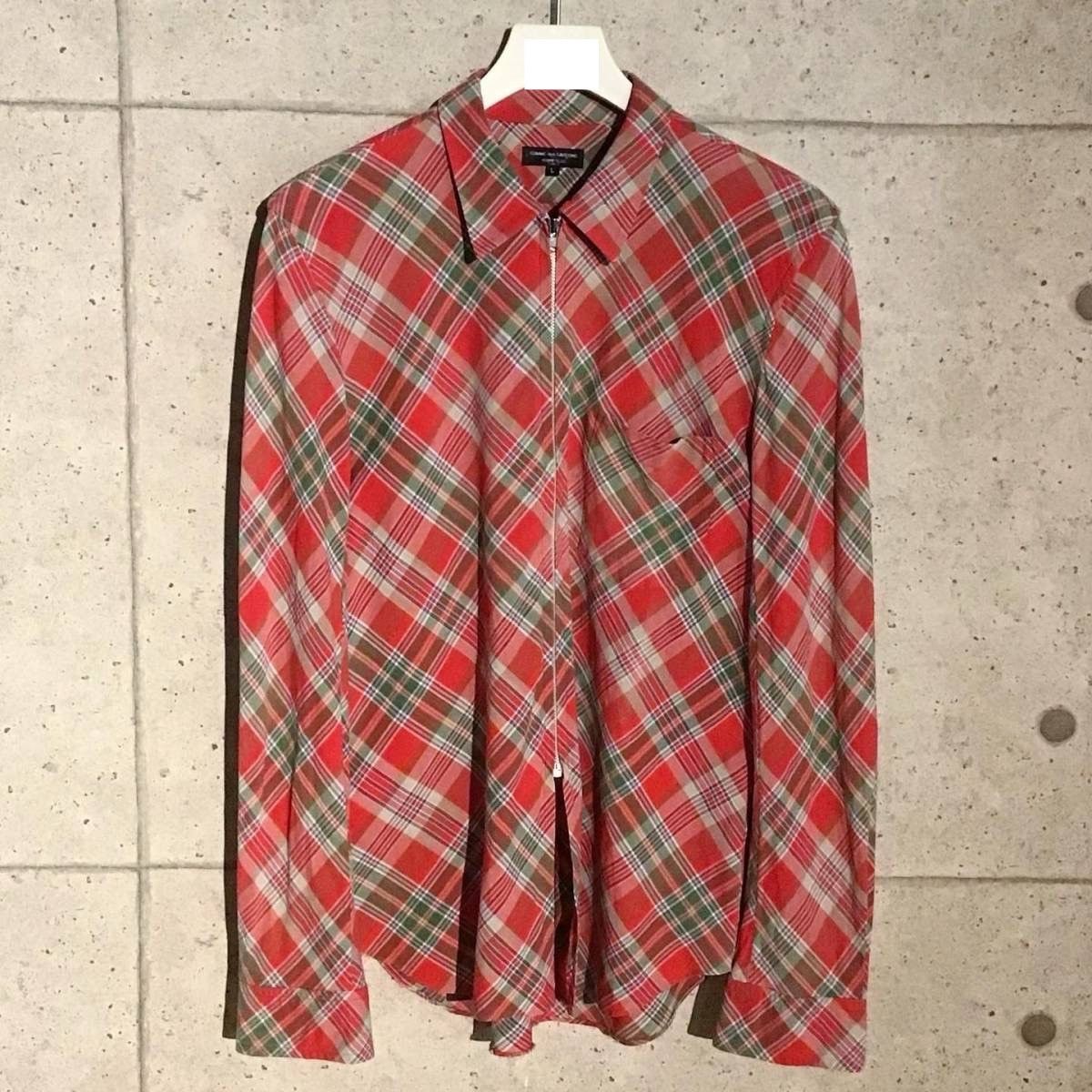 Comme des Garcons Homme Plus Comme des Garcons Homme Plus magic of bias shirt jacket AW97 Size US L / EU 52-54 / 3 - 2 Thumbnail