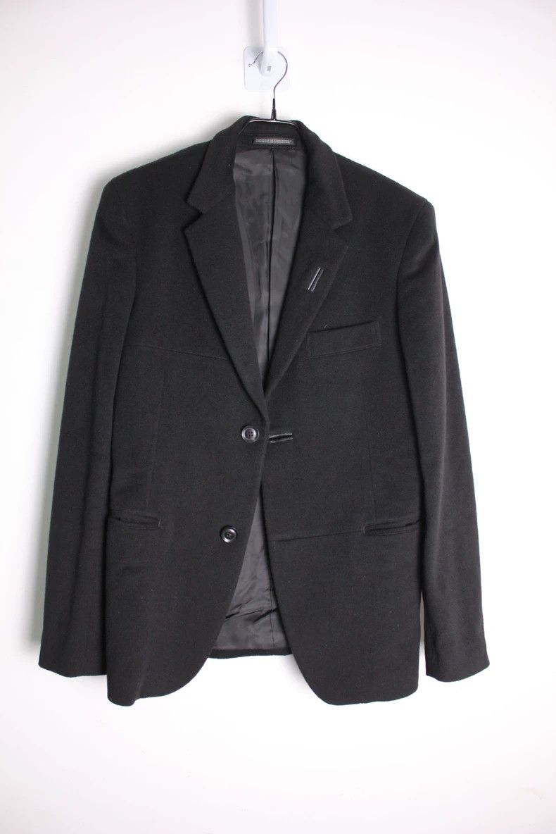 Yohji Yamamoto Yohji Yamamoto size 2 13aw asymmetric patchwork blazer 250 Size 36R - 1 Thumbnail