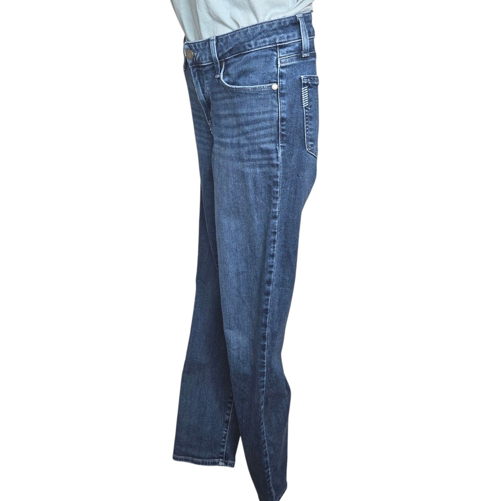 Paige Paige Womens Blue Jeans Size 29 Verdugo Skyline Ankle Peg Size 29" - 5 Thumbnail