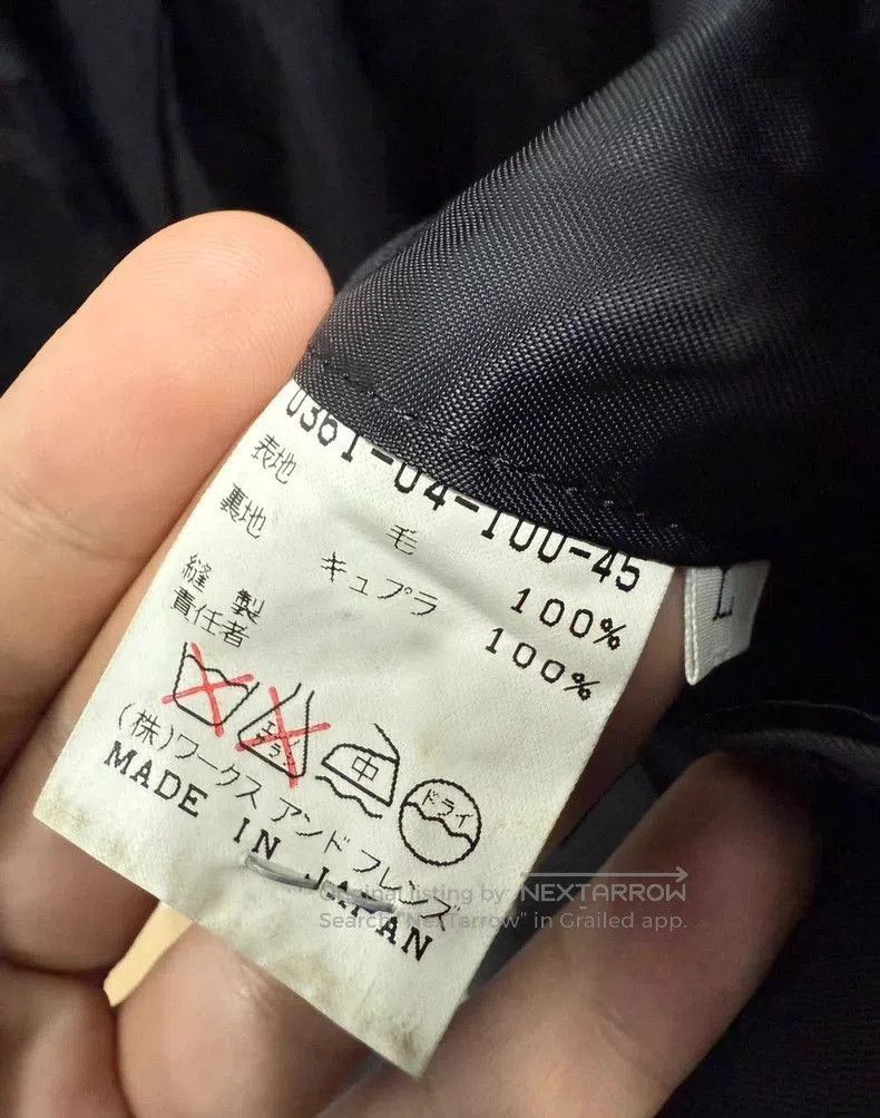 Yohji Yamamoto Yohji Yamamoto Wool Blazer 70s-80s. Size US XS / EU 42 / 0 - 4 Thumbnail