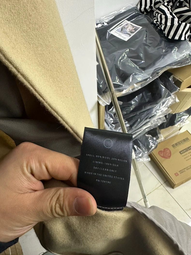 Fear of God Fear of God Khaki wool half-sleeved coat Size US S / EU 44-46 / 1 - 4 Thumbnail