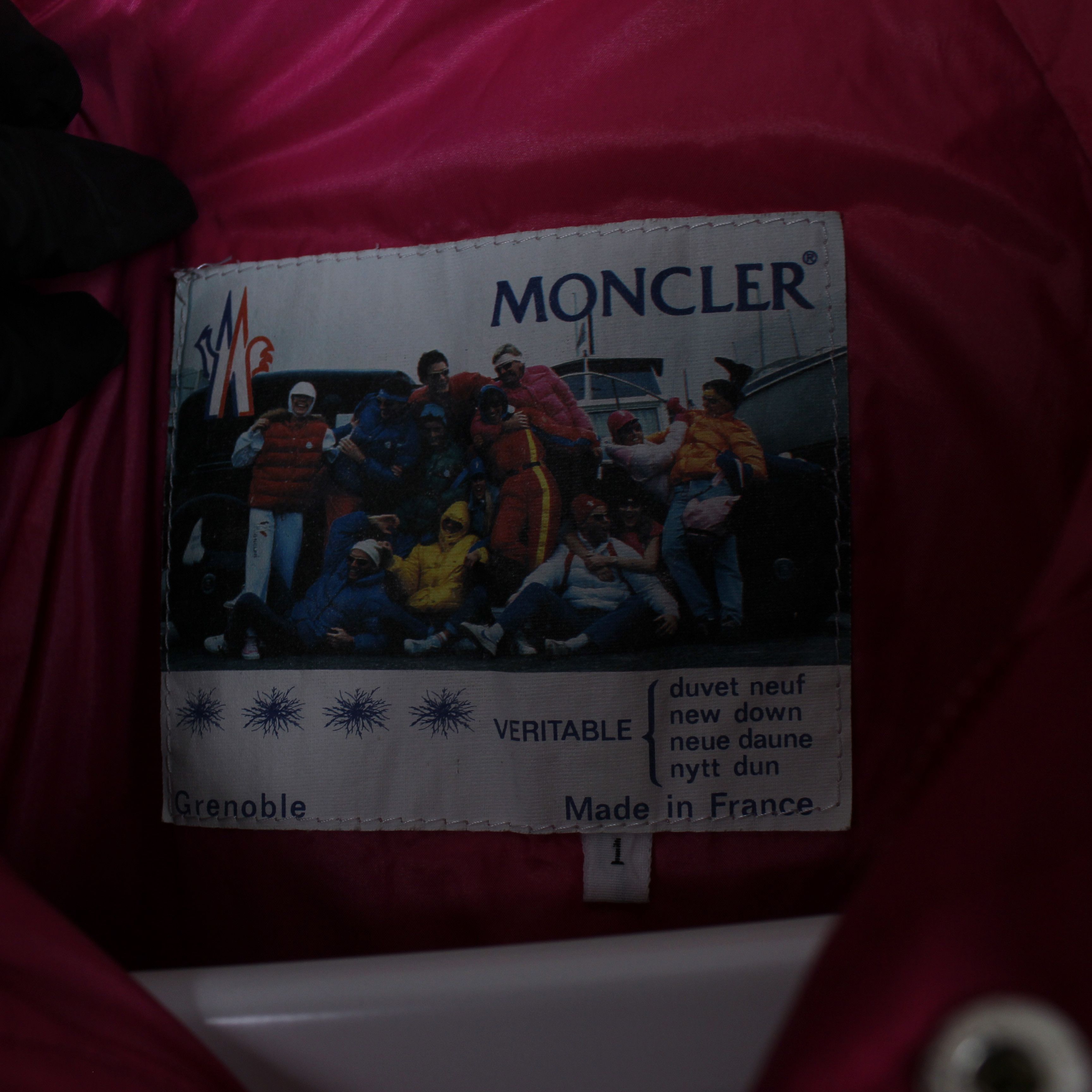 Moncler Moncler vintage down jacket Grenoble 1980 full zip S M Size US S / EU 44-46 / 1 - 7 Thumbnail