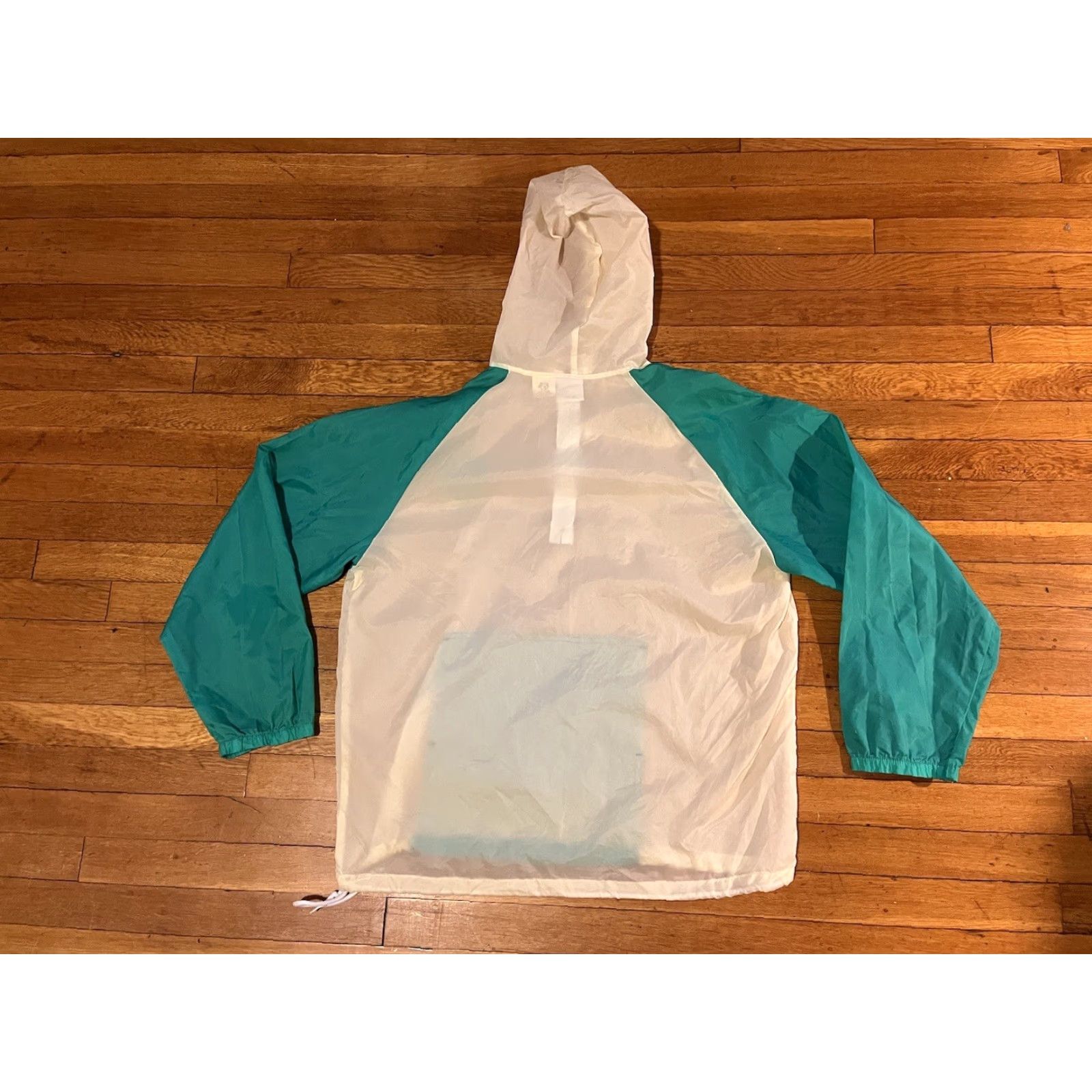 Altea VINTAGE MV Sport Newsday Long Island Marathon 1994 Jacket Windbreaker Men’s Large White Teal 90s Size US L / EU 52-54 / 3 - 7 Thumbnail