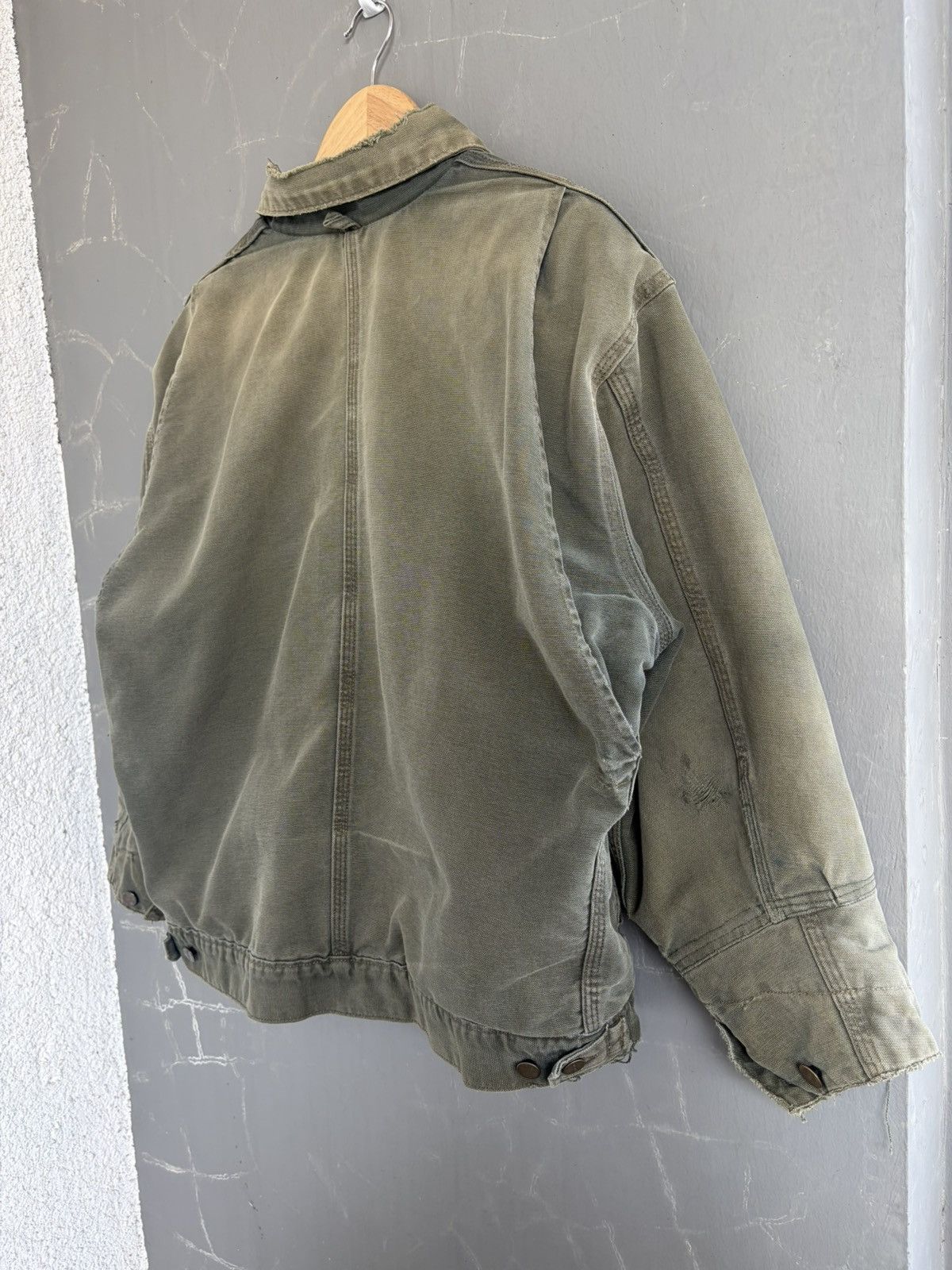 Carhartt Vintage 90s Carhartt Chore Aztec Pile Lined Jacket JP1066 Size US M / EU 48-50 / 2 - 4 Thumbnail