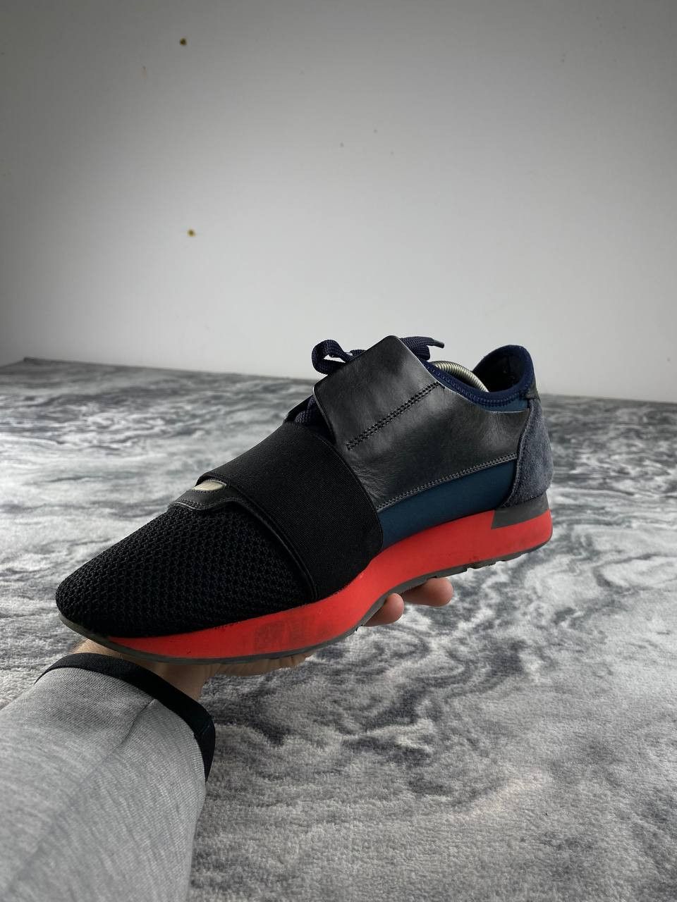 Balenciaga Balenciaga Race Runner Low Trainers Sneakers Men Size 41 Size US 8 / EU 41 - 8 Thumbnail