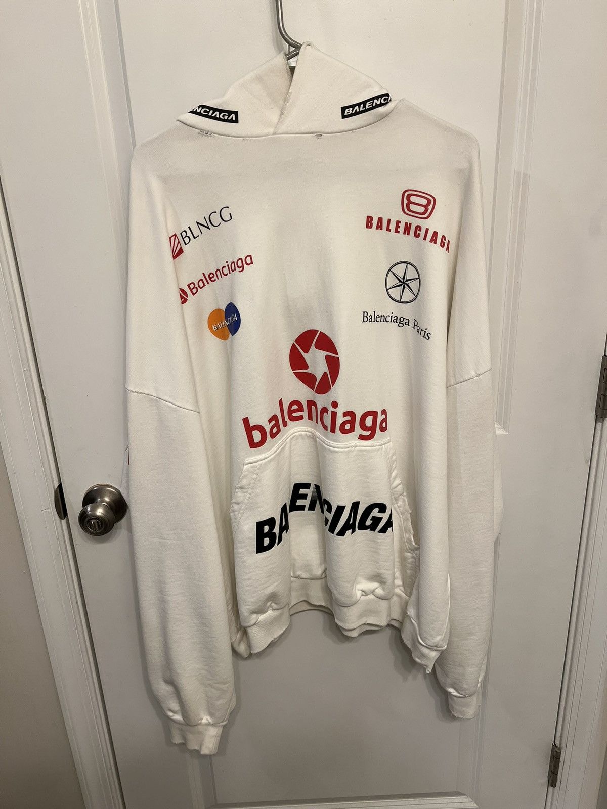 Balenciaga Balenciaga Top League Hoodie, $1450 Retail Size US XL / EU 56 / 4 - 1 Thumbnail