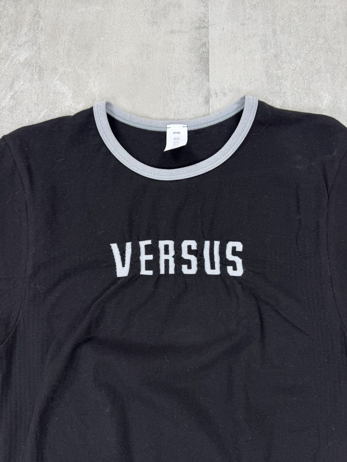 Versus × Versus Versace VERSUS Intimo Mens Three Black T-shirts size L Size US L / EU 52-54 / 3 - 2 Thumbnail