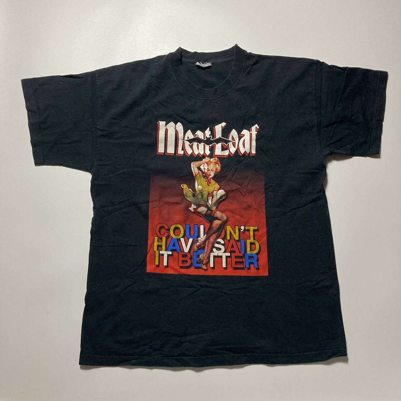 Band Tees Vintage Meat Loaf Tour Rock Band Tee Size US XL / EU 56 / 4 - 1 Thumbnail