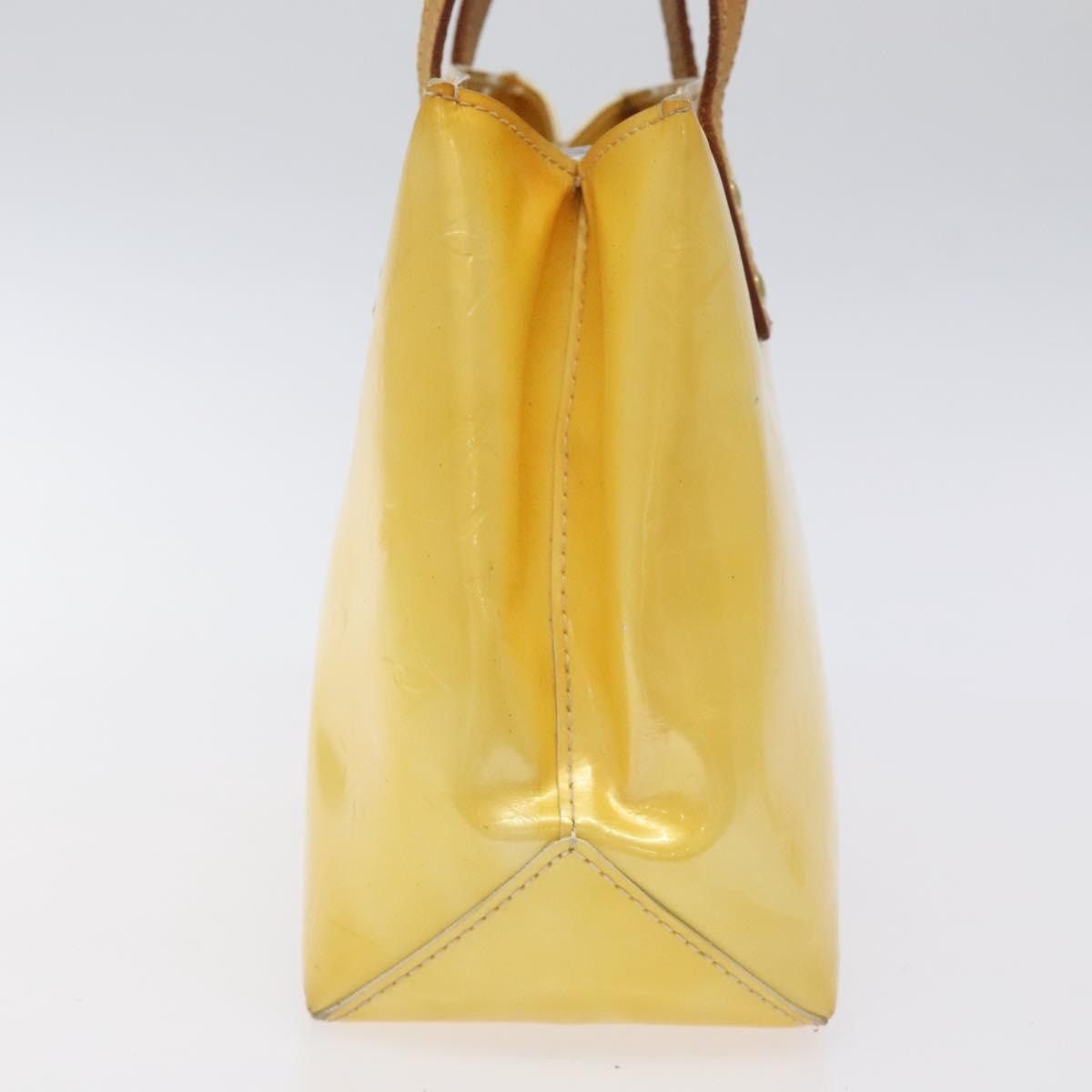 Louis Vuitton LOUIS VUITTON Monogram Vernis Reade PM Hand Bag Gris M91145 Size ONE SIZE - 3 Thumbnail