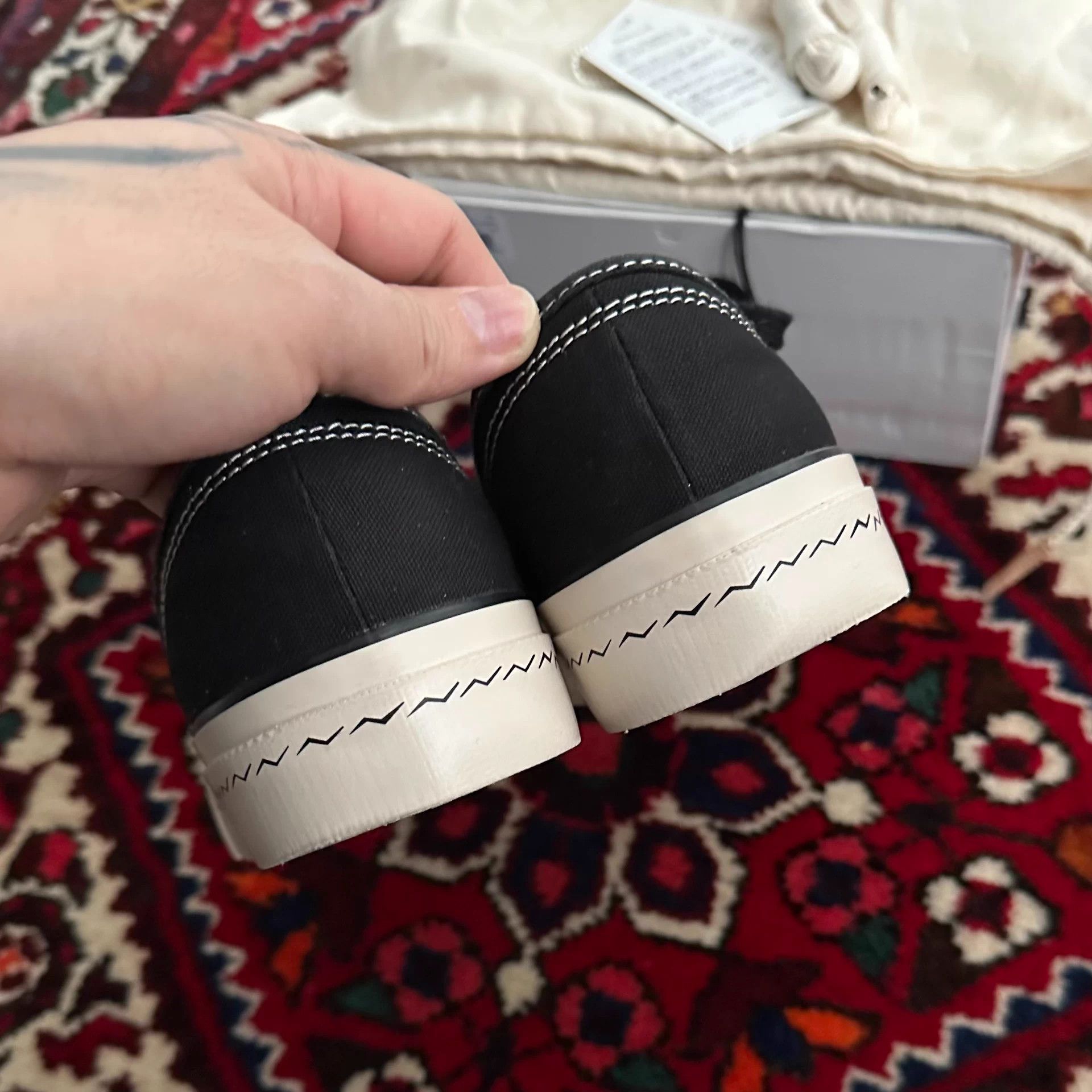 Visvim VISVIM 24SS LOGAN DECK LO SIPE 10.5 Low Top Canvas Size US 10.5 / EU 43-44 - 7 Thumbnail