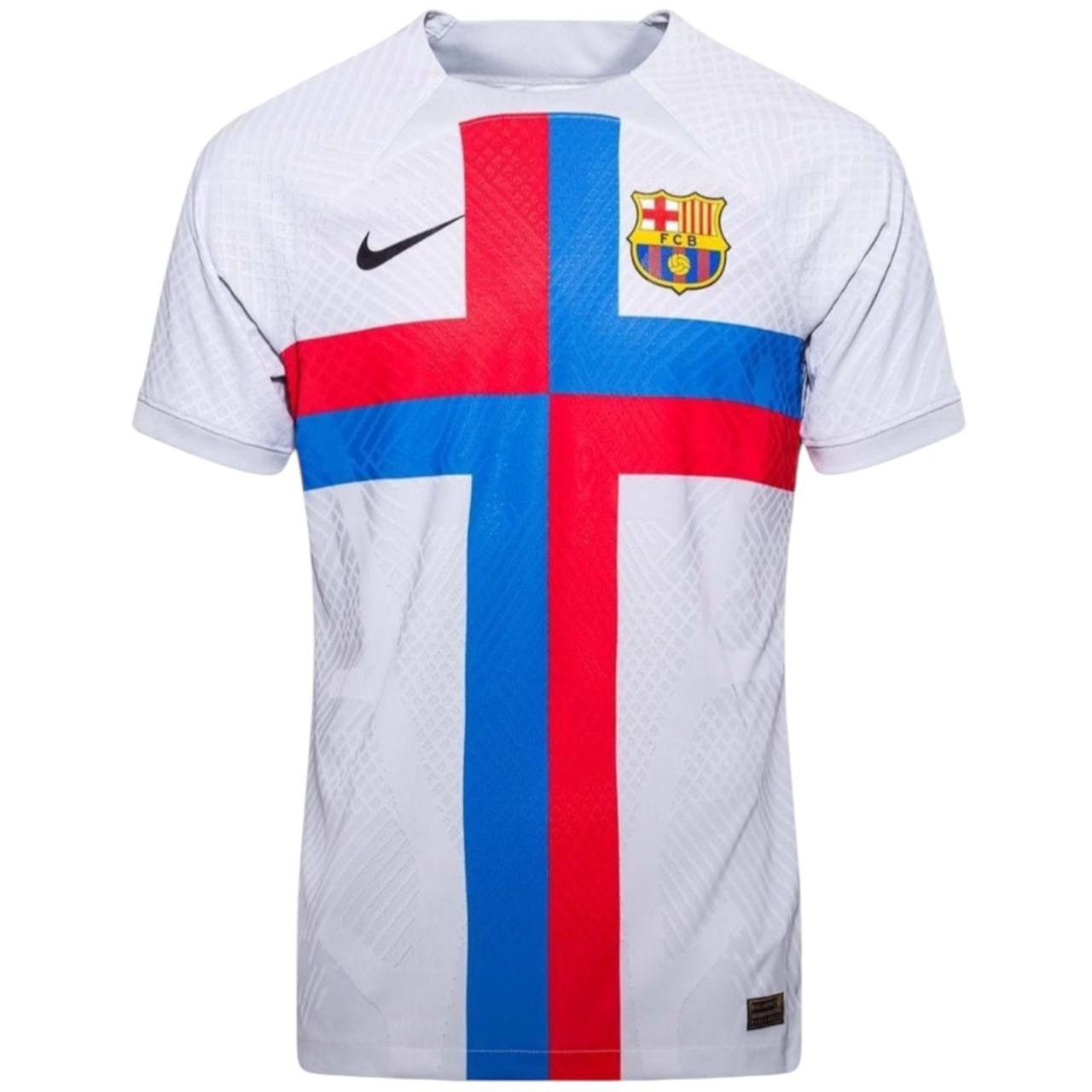 Nike NEW 2022/23 BARCELONA FC THIRD SOCCER JERSEY FOOTBALL SHIRT Size US S / EU 44-46 / 1 - 1 Thumbnail