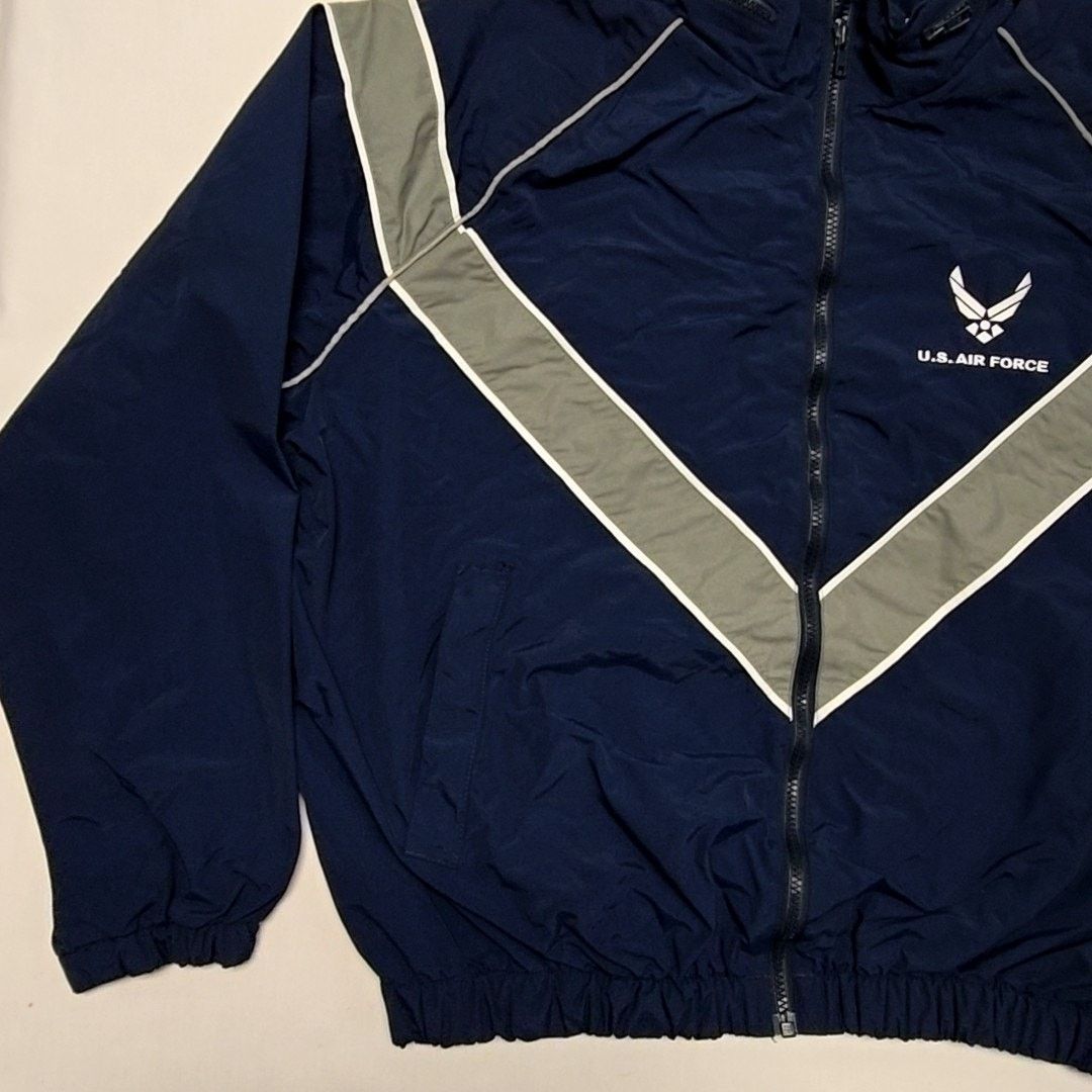 Vintage Vintage U.S. Air Force Jacket Blue L Military Windbreaker Size US L / EU 52-54 / 3 - 3 Thumbnail