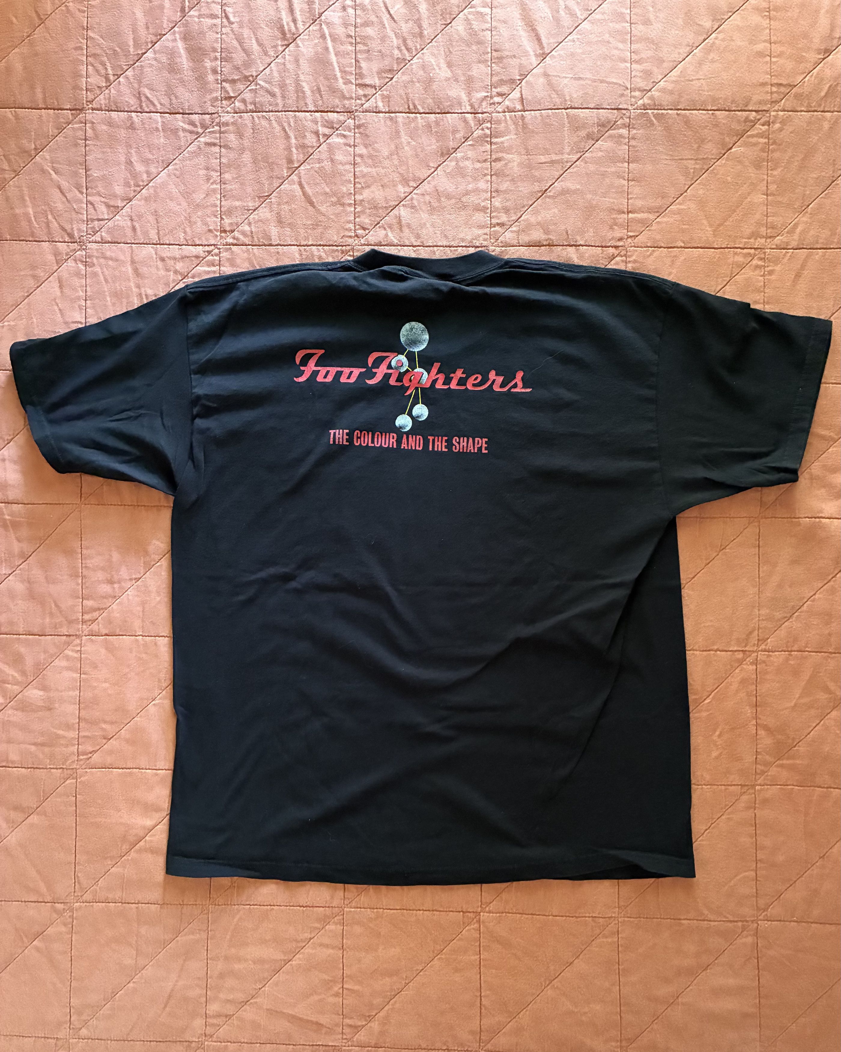 Band Tees × Vintage VTG Foo Fighters Tee - The Colour and the Shape - XL Size US XL / EU 56 / 4 - 3 Thumbnail