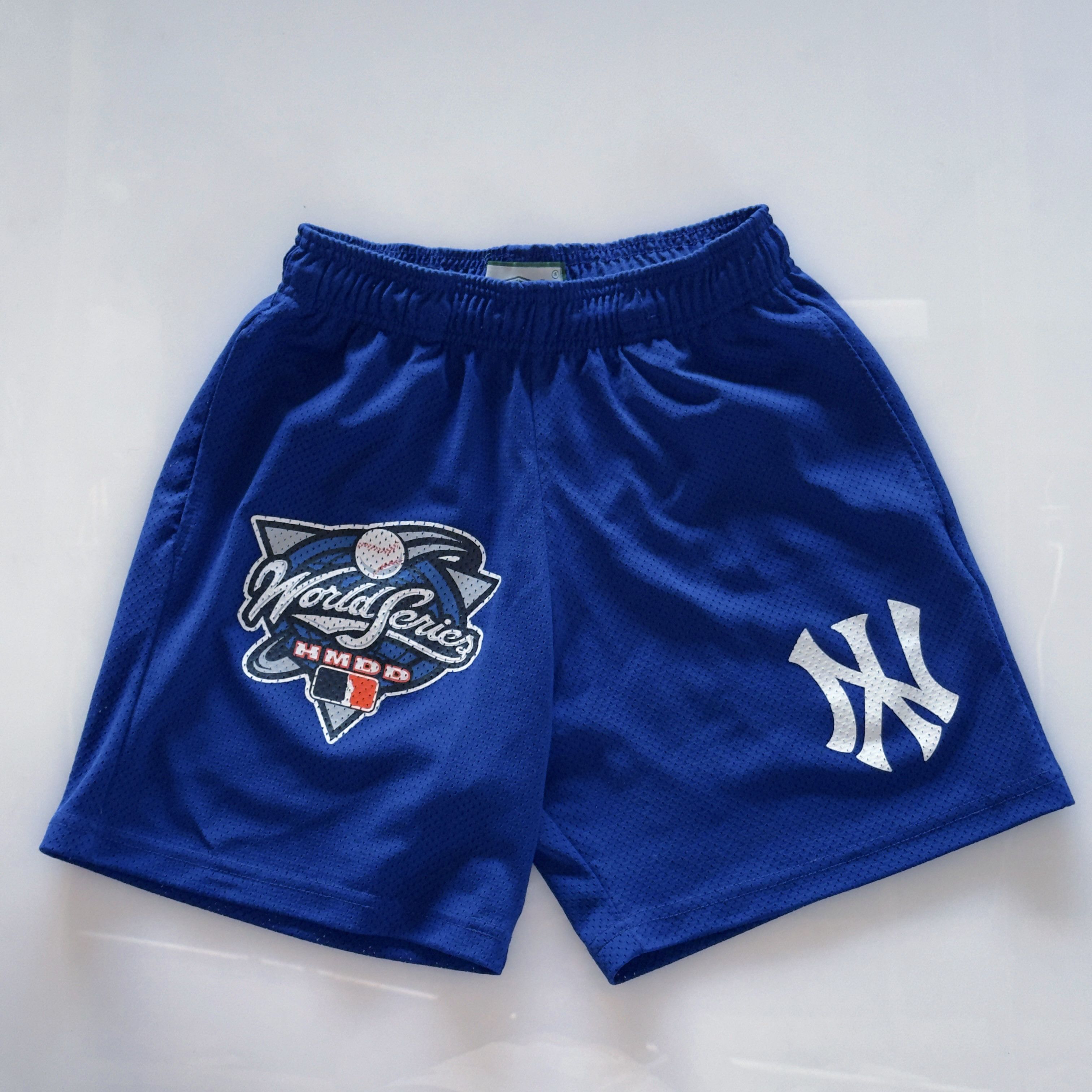 HMDD HMDD NY Yankees Mesh Shorts (Size S) Size US 30 / EU 46 - 1 Thumbnail