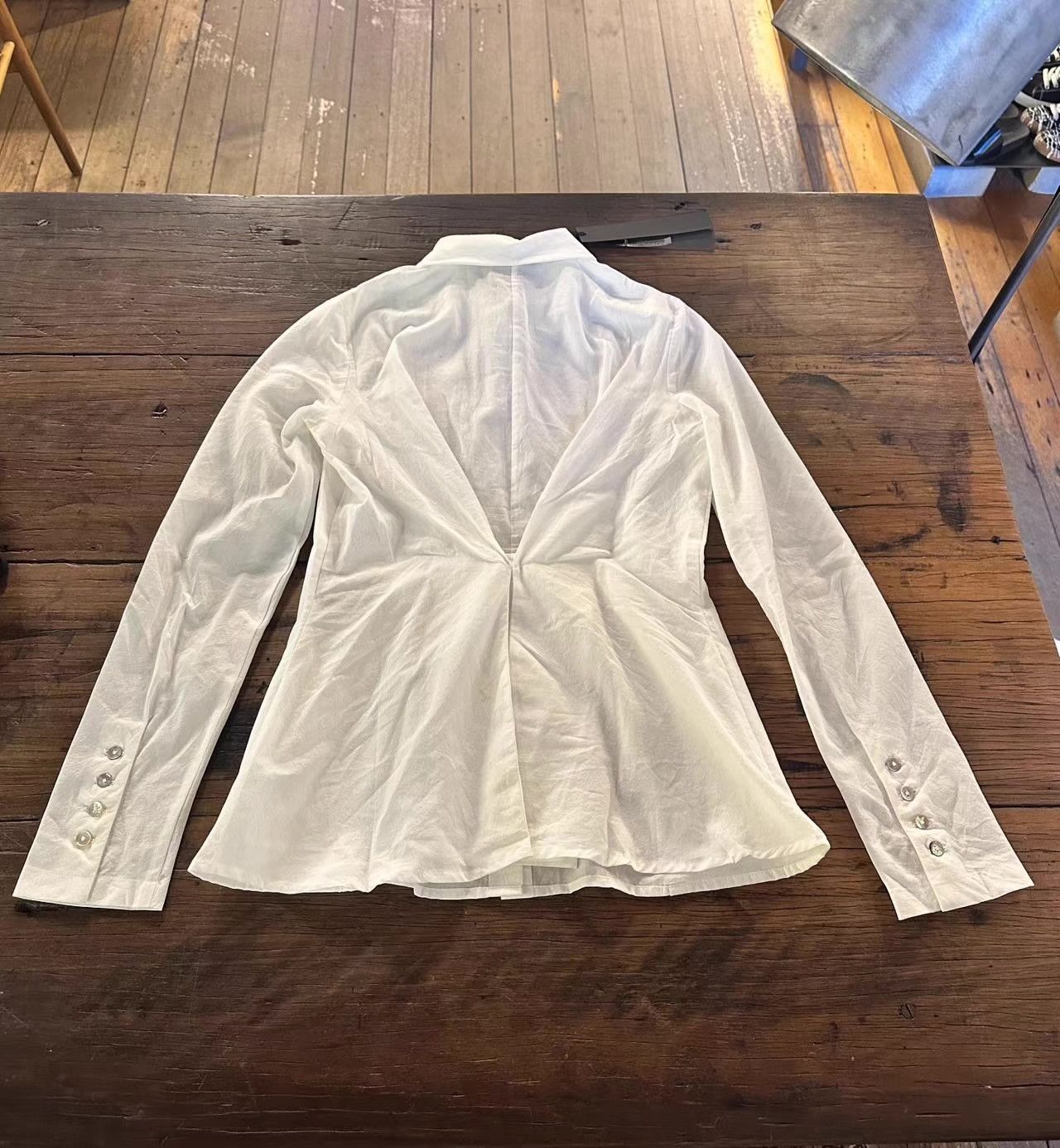 Masnada Masnada. 100% cotton. Rare one‑of‑a‑kind piece Ｑ25 Size S / US 4 / IT 40 - 3 Thumbnail