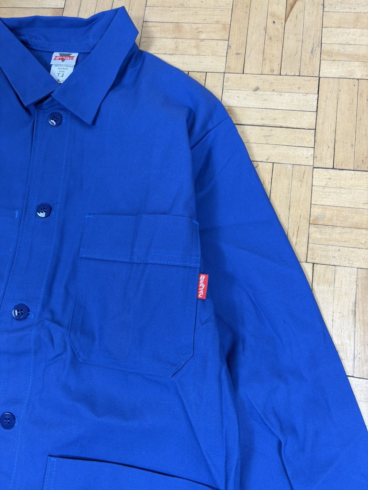 Vintage berjac French chore coat jacket Size US M / EU 48-50 / 2 - 3 Thumbnail