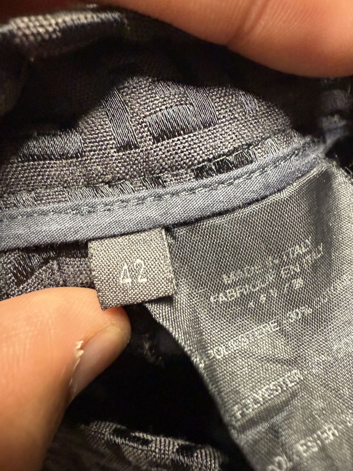 Fendi Fendi Black Monogram Pants (Unisex) Size US 28 / EU 44 - 17 Thumbnail