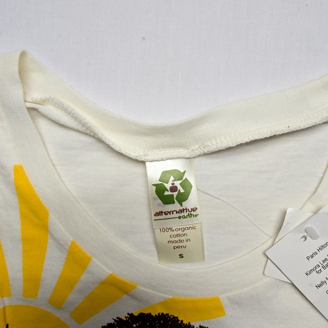 Other Alternative Earth Tree Graphic Shirt Organic Cotton Ivory S Size S / US 4 / IT 40 - 5 Thumbnail