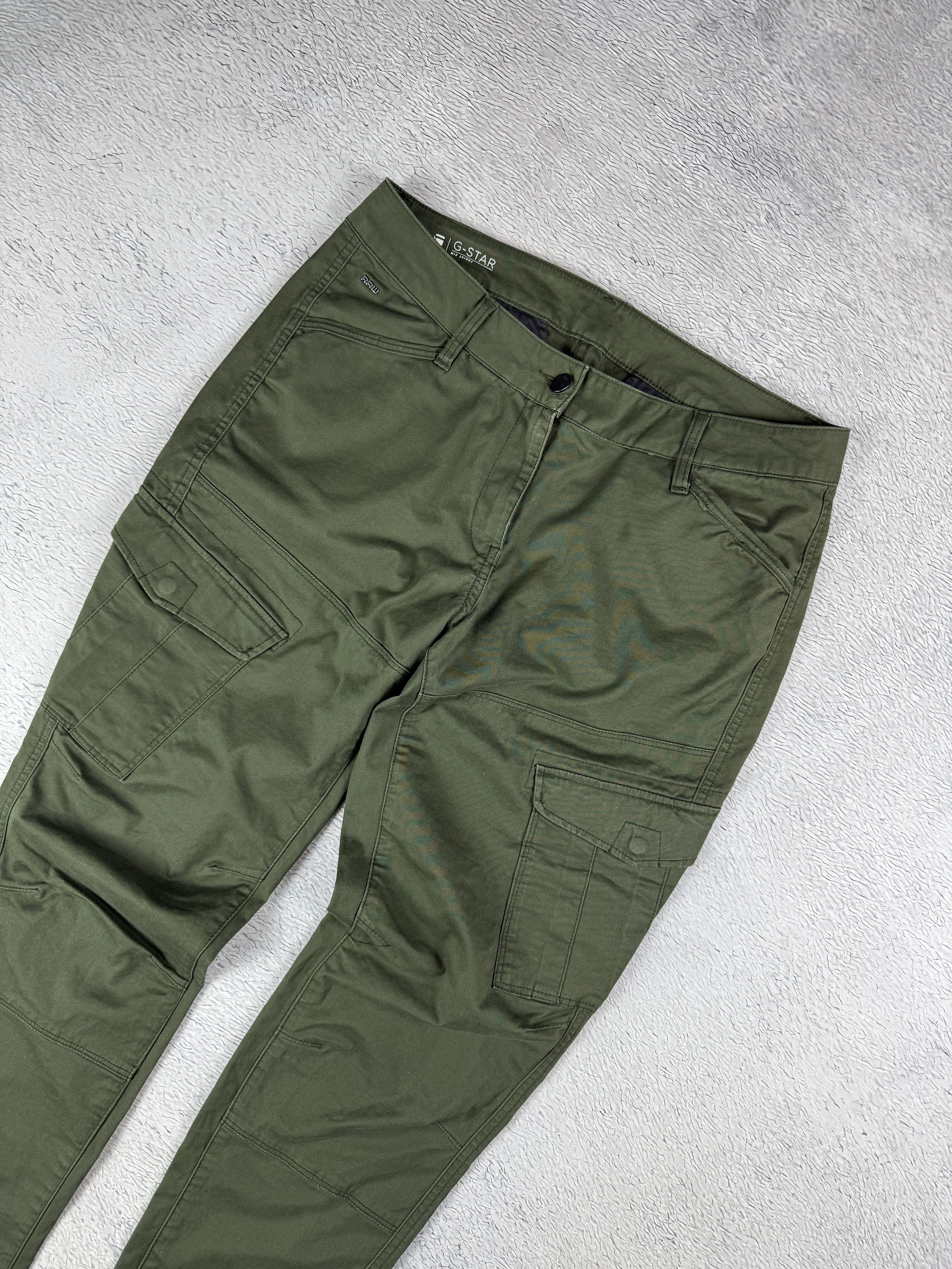 G-Star G-Star Raw Cago Pants Rovic Mid Skinny Women Green Size 30" / US 8 / IT 44 - 4 Thumbnail