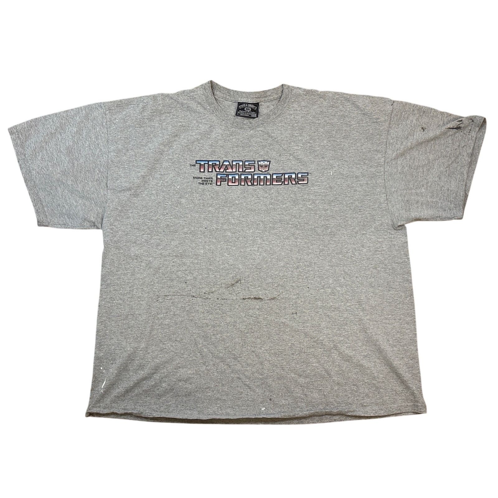 Steve And Barrys VTG 2007 Transformers Steve & Barry’s XXL Gray Graphic Shirt Size US XXL / EU 58 / 5 - 1 Thumbnail