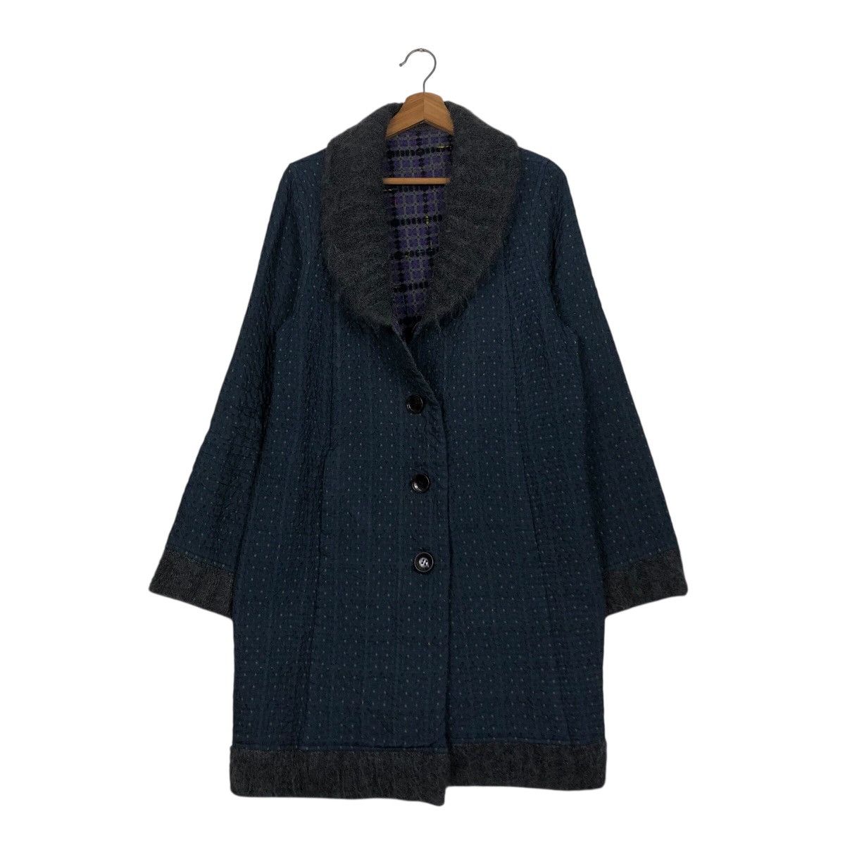 45rpm 📌Vintage Wool Jacket M&K Yoko Made in Japan Sisoko design Size US M / EU 48-50 / 2 - 3 Thumbnail