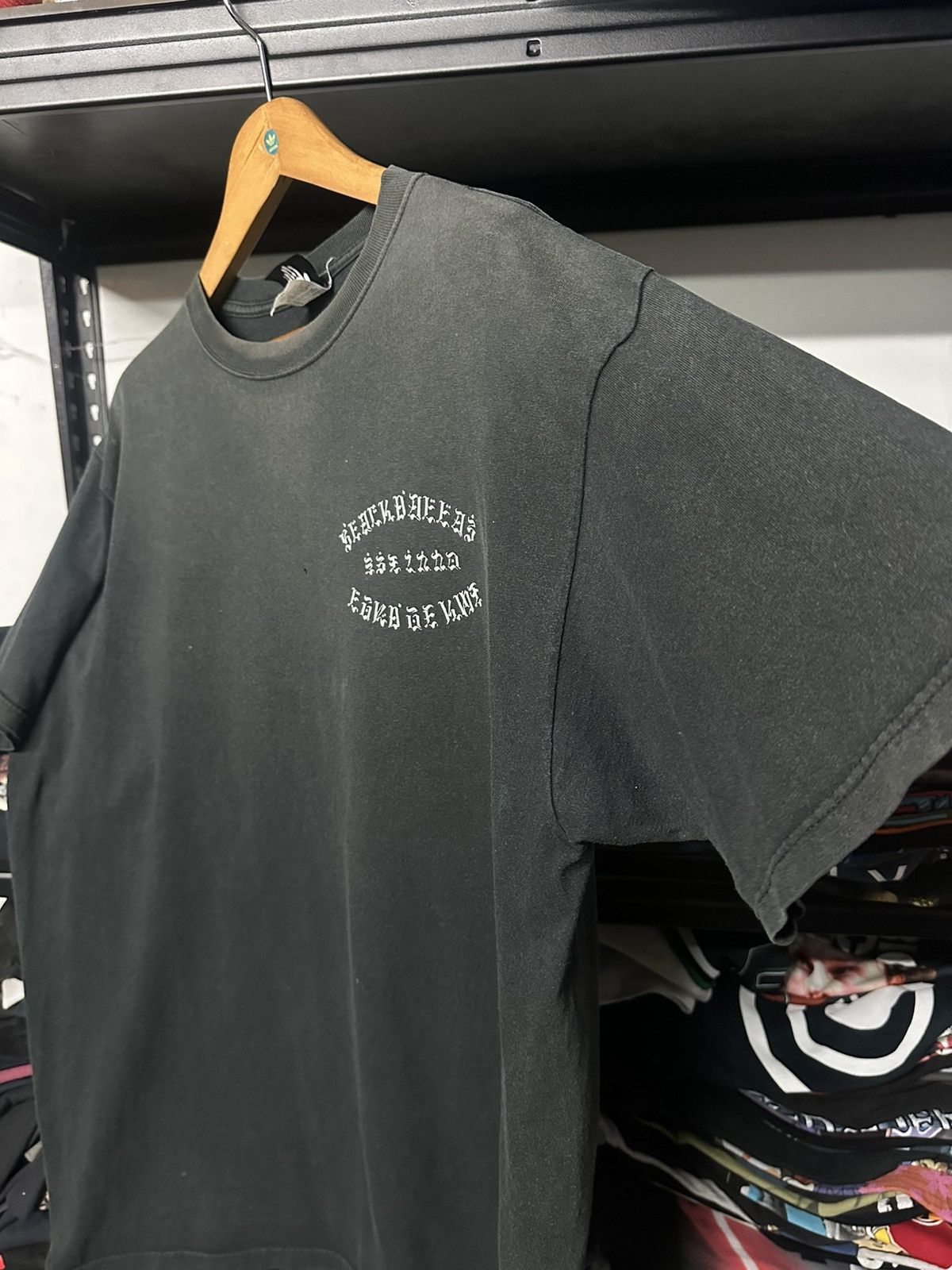Vintage Thrashed Vintage Black Dallas American Motorcycle Tee Size US XL / EU 56 / 4 - 13 Thumbnail