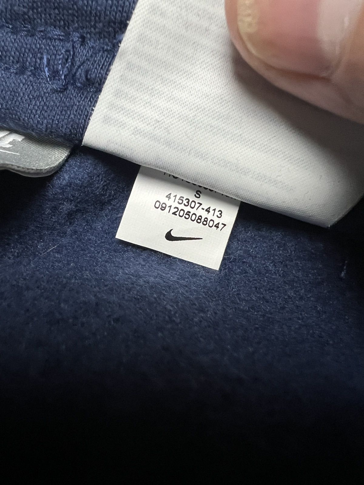 Nike Vintage Y2K Nike Fleece Cotton Drill Track Pants 90s rare Size US 30 / EU 46 - 12 Thumbnail