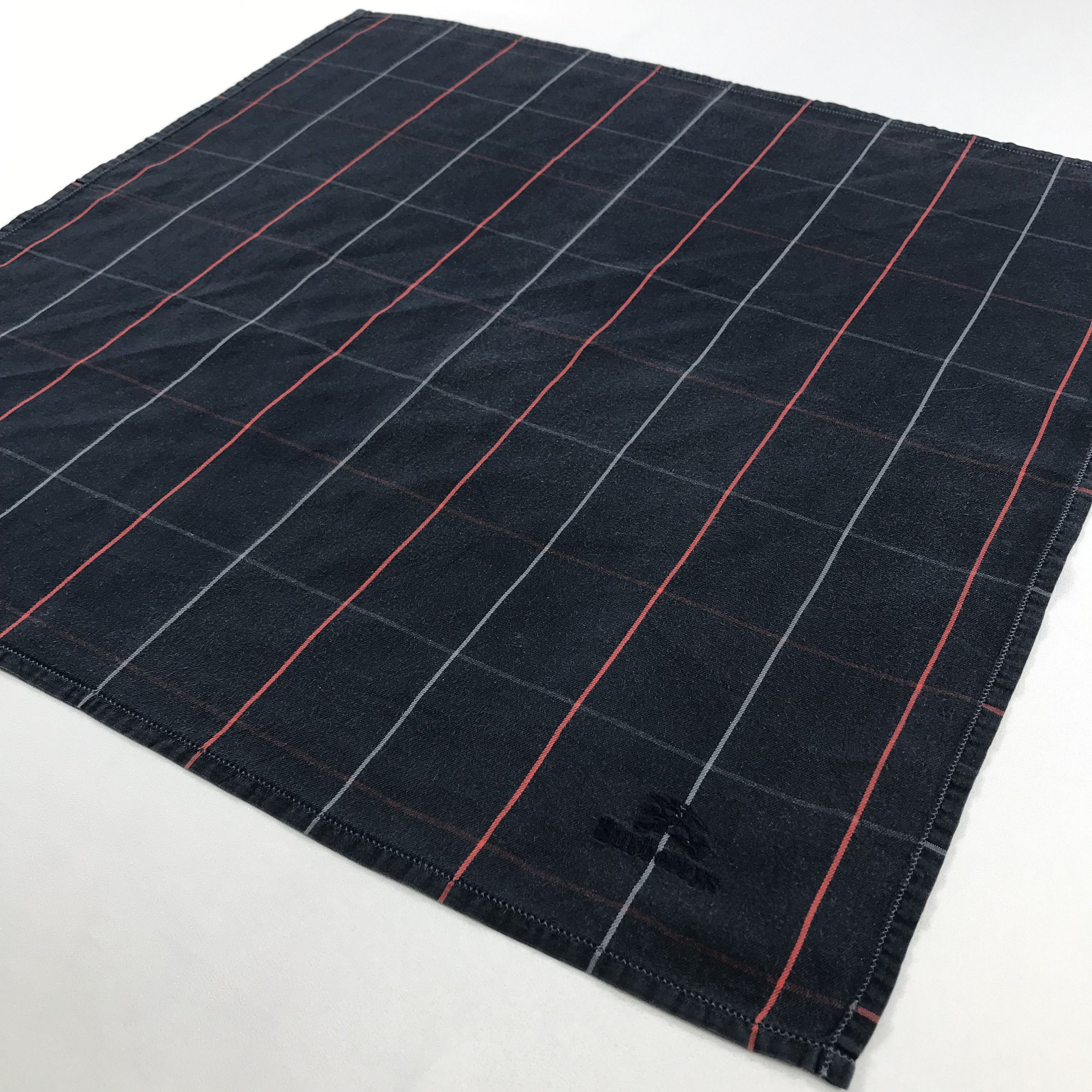 Burberry × Vintage Burberry Bandana / Handkerchief / Neckerchief - S2097 Size ONE SIZE - 2 Thumbnail