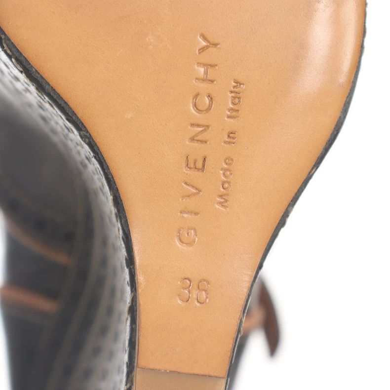 Givenchy Givenchy Size36 Cowhide Women's Cut-Out Color-Blocked Sanda Size US 4.5 / IT 34.5 - 7 Thumbnail