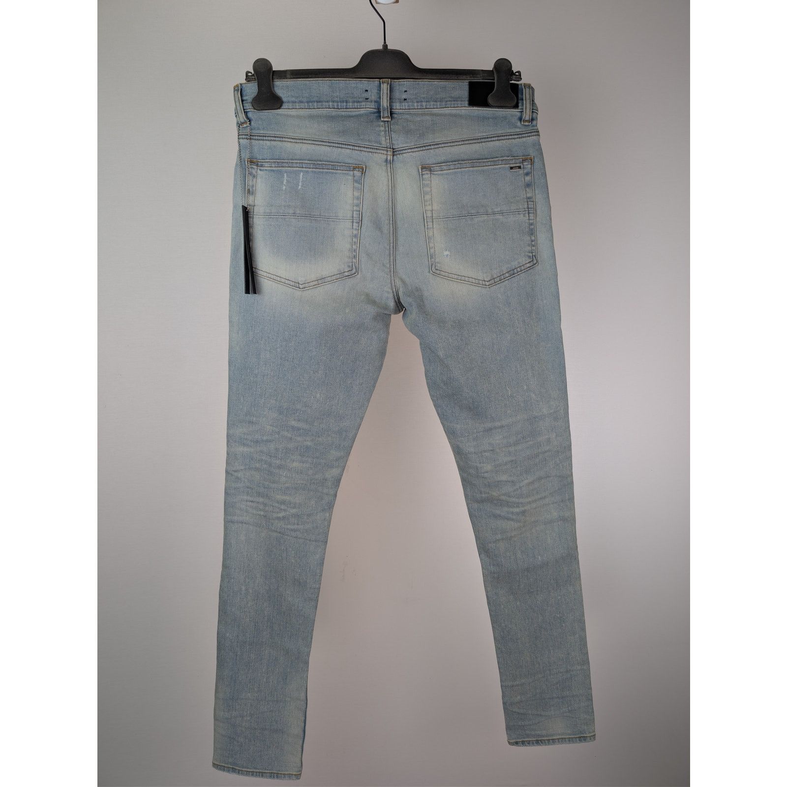 Amiri o1rshd1 Crystal Starburst MX1 Denim Jeans Surf Indigo Size US 34 / EU 50 - 11 Thumbnail