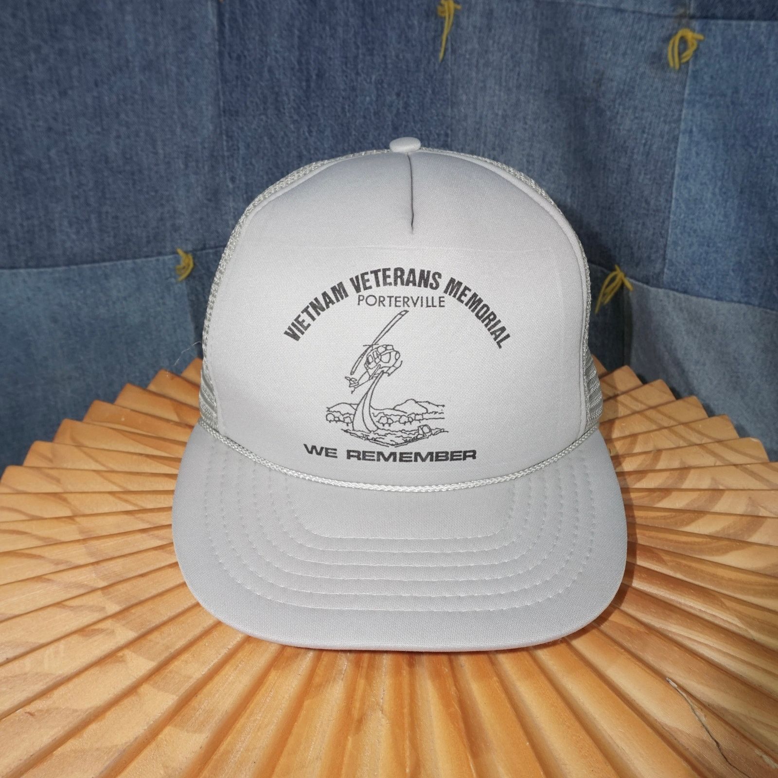 Vintage OSFA - Vintage Y2K Porterville Vietnam veterans Memorial hat Size ONE SIZE - 1 Thumbnail