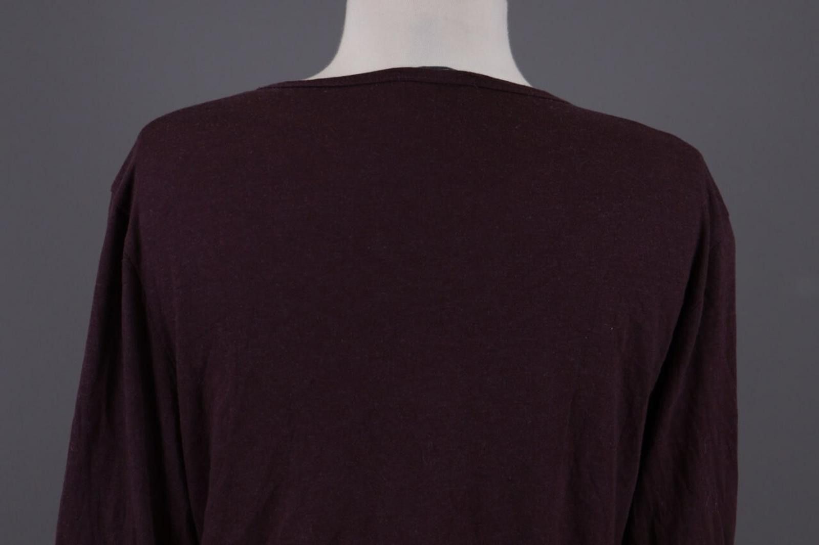 James Perse Standart James Perse Purple Cotton Wool Knit Blouse Size 4 Size S / US 4 / IT 40 - 6 Thumbnail