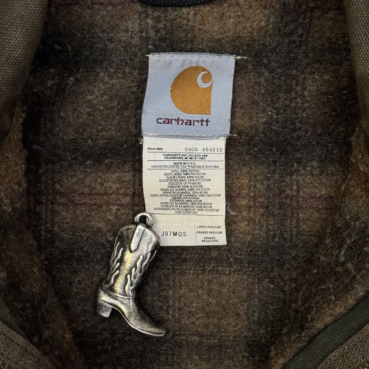 Carhartt 📦 SOLD 📦 CARHARTT DETROIT JACKET J97 MOS 00’s Big Logo Size US L / EU 52-54 / 3 - 6 Thumbnail