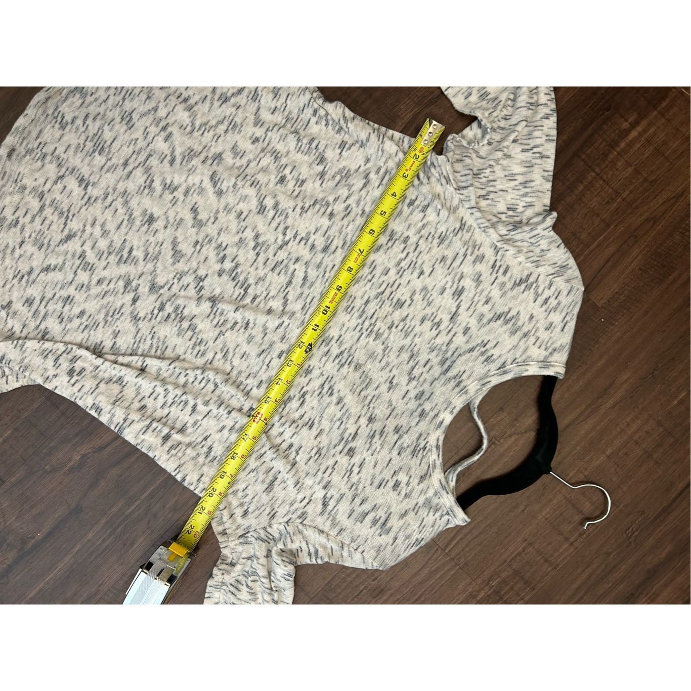 Loft LOFT Grey Sweatshirt Low Back Long Sleeves Light Stretchy Co Size XL / US 12-14 / IT 48-50 - 8 Thumbnail