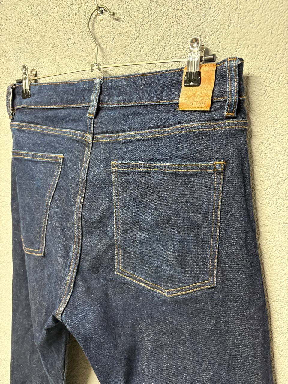 Folk Folk Selvedge mens jeans W 34 Size US 34 / EU 50 - 8 Thumbnail