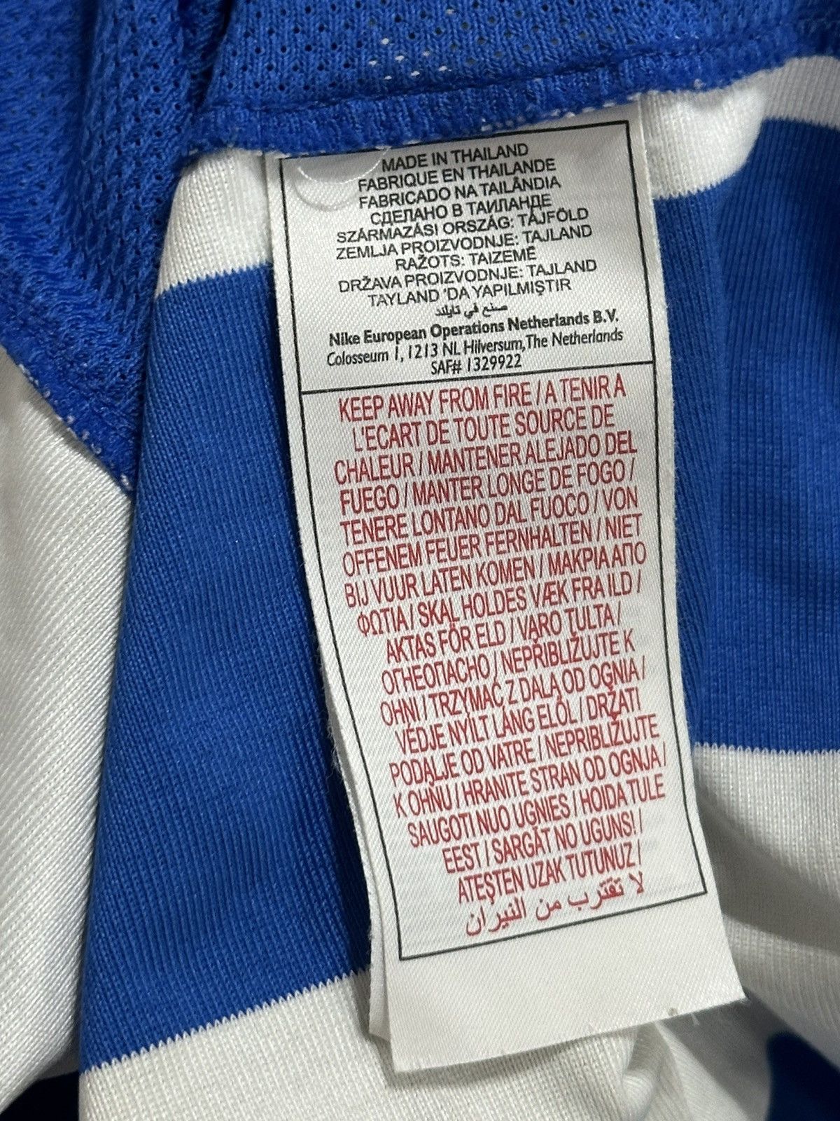 Nike × Vintage Vintage Nike NikeFit soccer Jersey Size US L / EU 52-54 / 3 - 5 Thumbnail