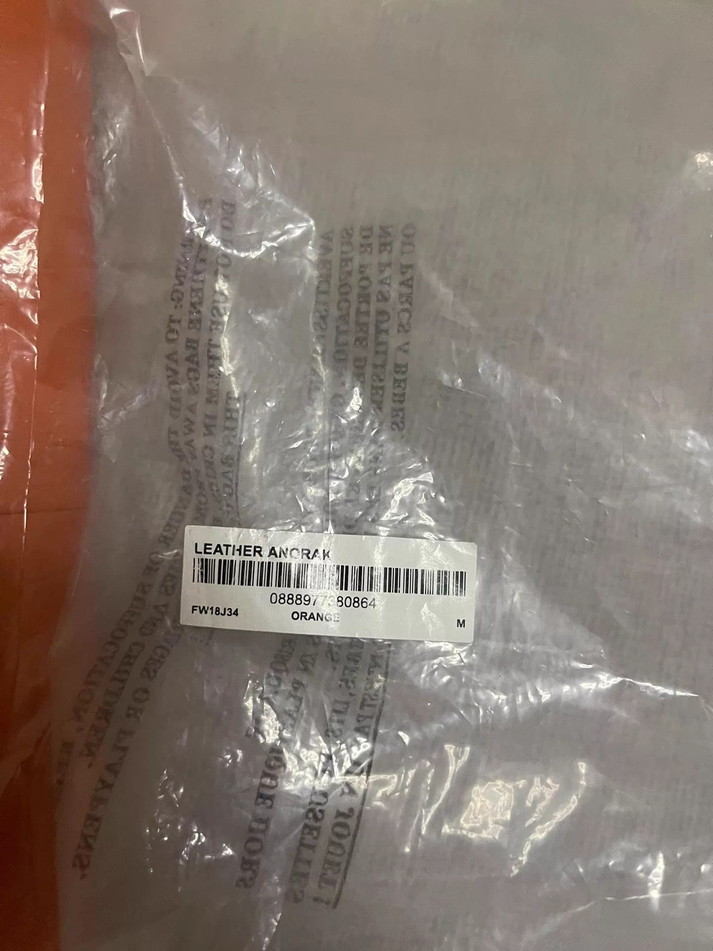 Supreme Supreme Leather Anorak Jacket M New Original Packaging Size US M / EU 48-50 / 2 - 4 Thumbnail