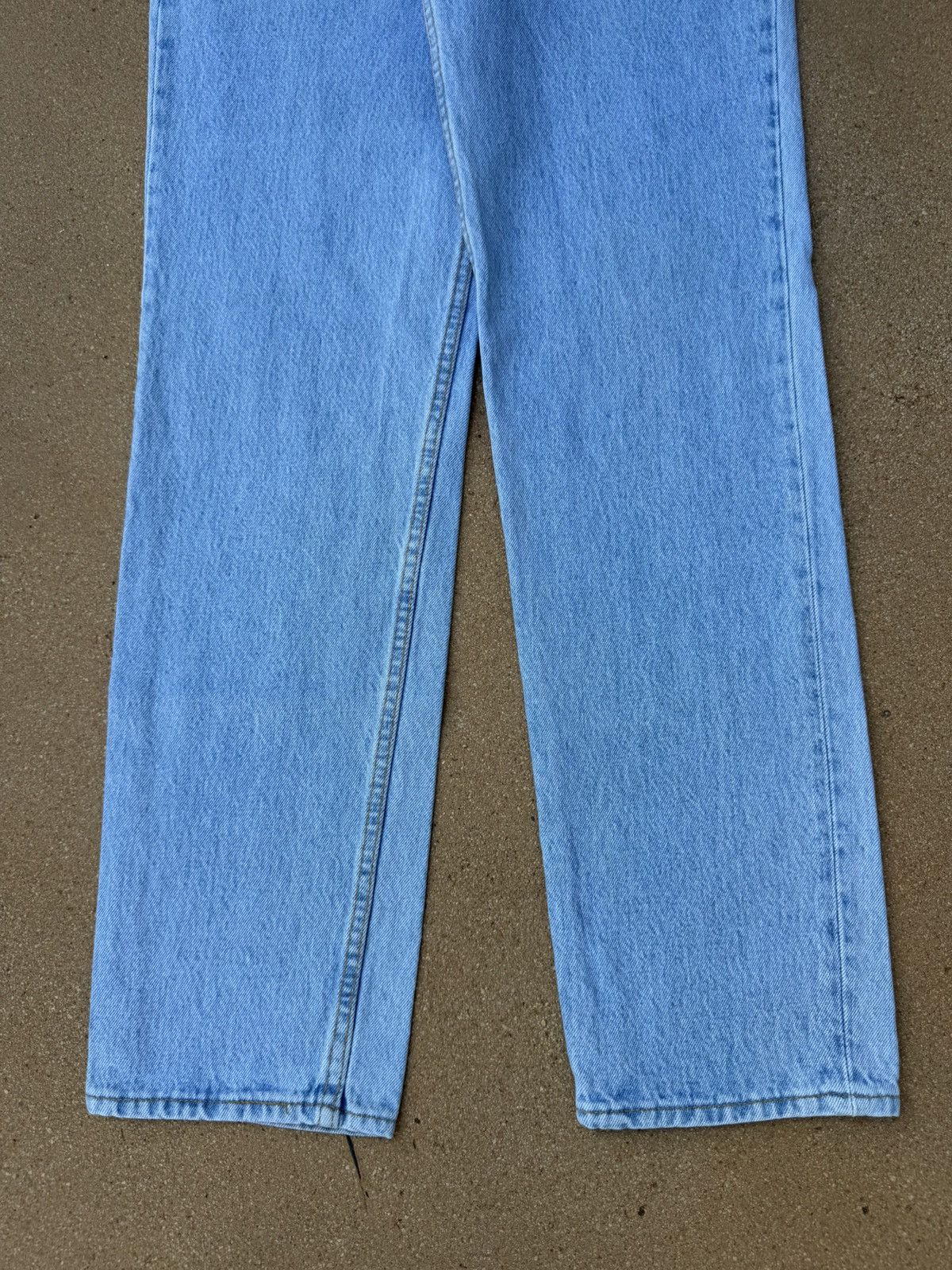 Levi's Vintage 90s Levi’s 501xx Student Fit Faded Denim Jeans 28x31 Size 28" / US 6 / IT 42 - 4 Thumbnail