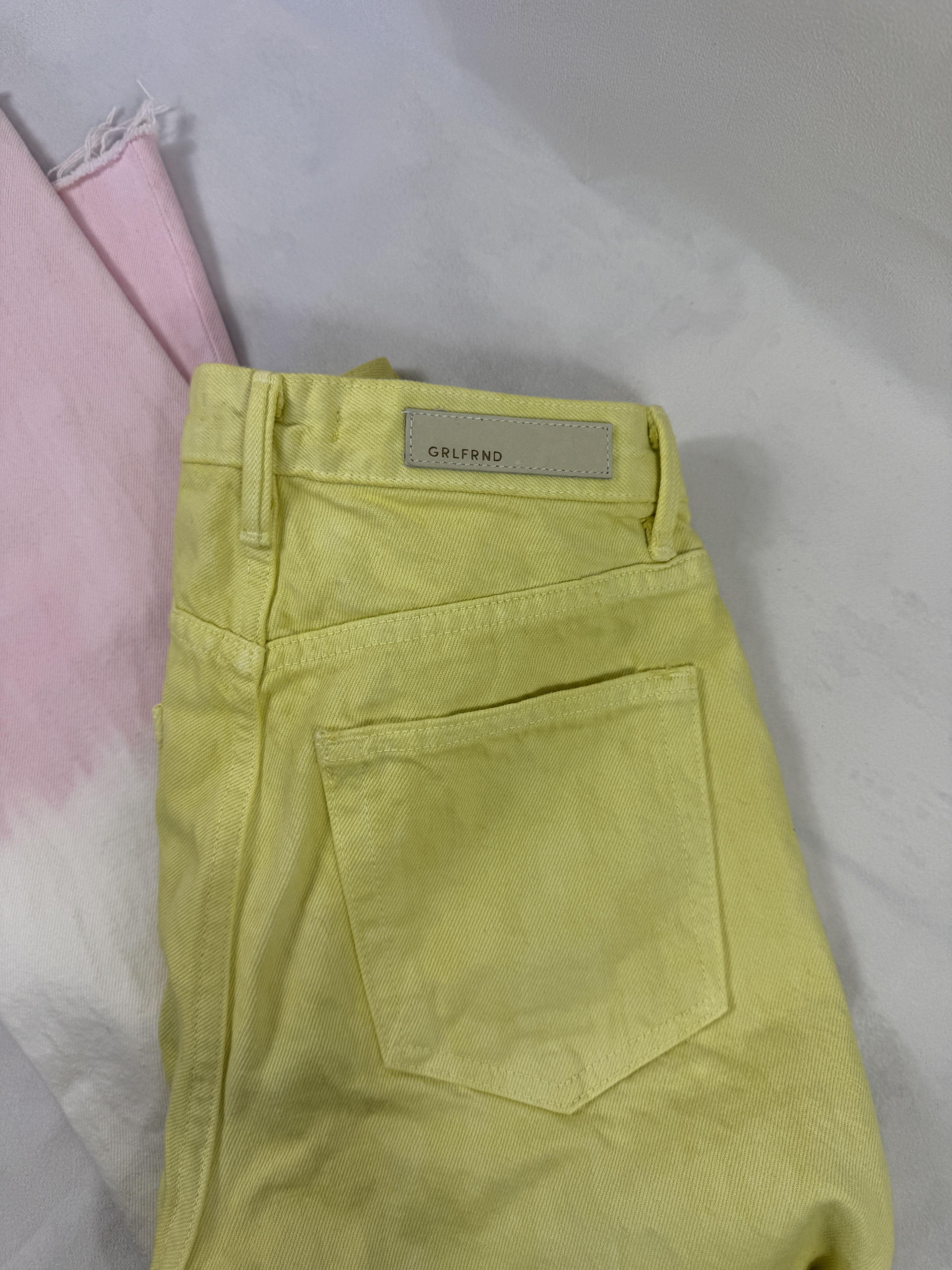 GRLFRND GRLFRND Mica Crop Straight Jeans Size 24" / US 00 / IT 34 - 4 Thumbnail
