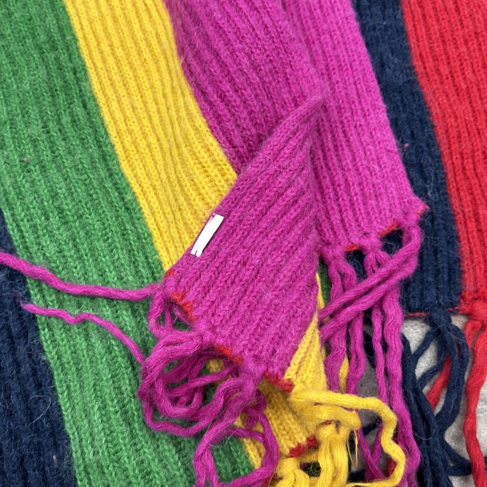 Coach Rare Coach Multi Stripe Scarf And Hat Matching Set Rainbow Size ONE SIZE - 7 Thumbnail