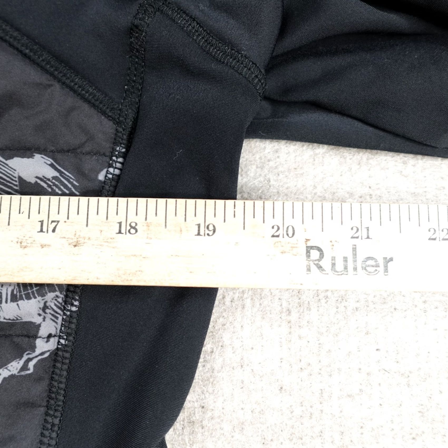 Vintage Kerrits Womens Jacket M Gray Black Full Zip Hooded Removable Hood Softshell Activewear Running Riding Removable Hooded Size M / US 6-8 / IT 42-44 - 5 Thumbnail