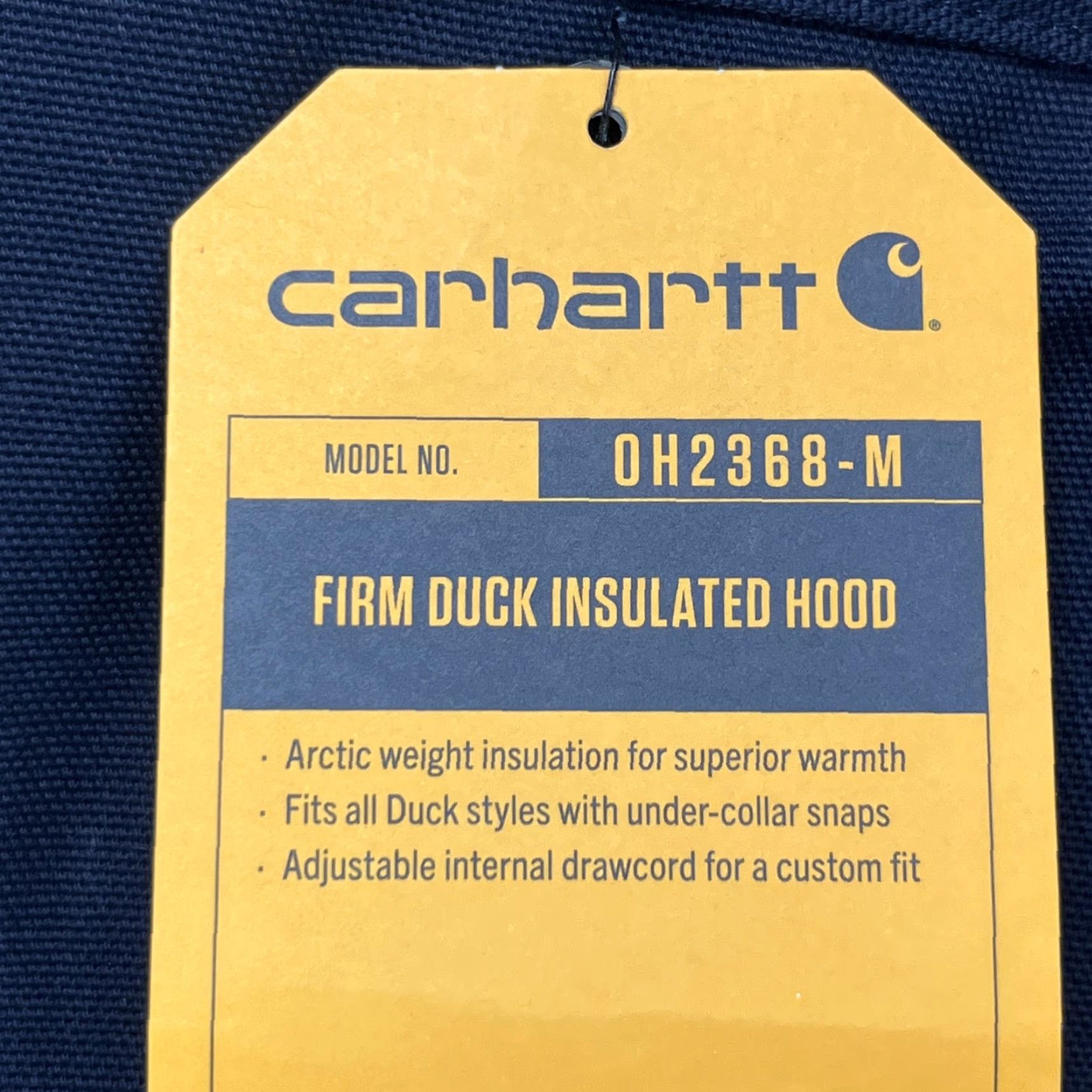 Carhartt VINTAGE Carhartt Insulated Hood Balaclava Mens One Size Blue Duck Arctic OH2368-M Size ONE SIZE - 6 Thumbnail