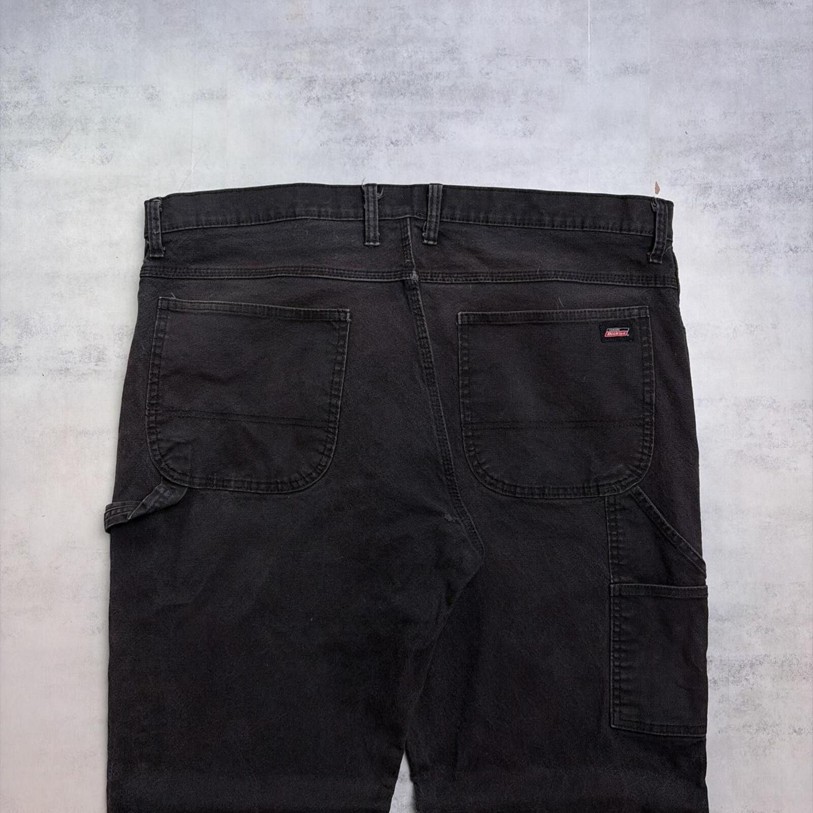 Dickies Y2K Black Dickies Grunge Baggy Distressed Carpenter Pants Size US 40 / EU 56 - 3 Thumbnail