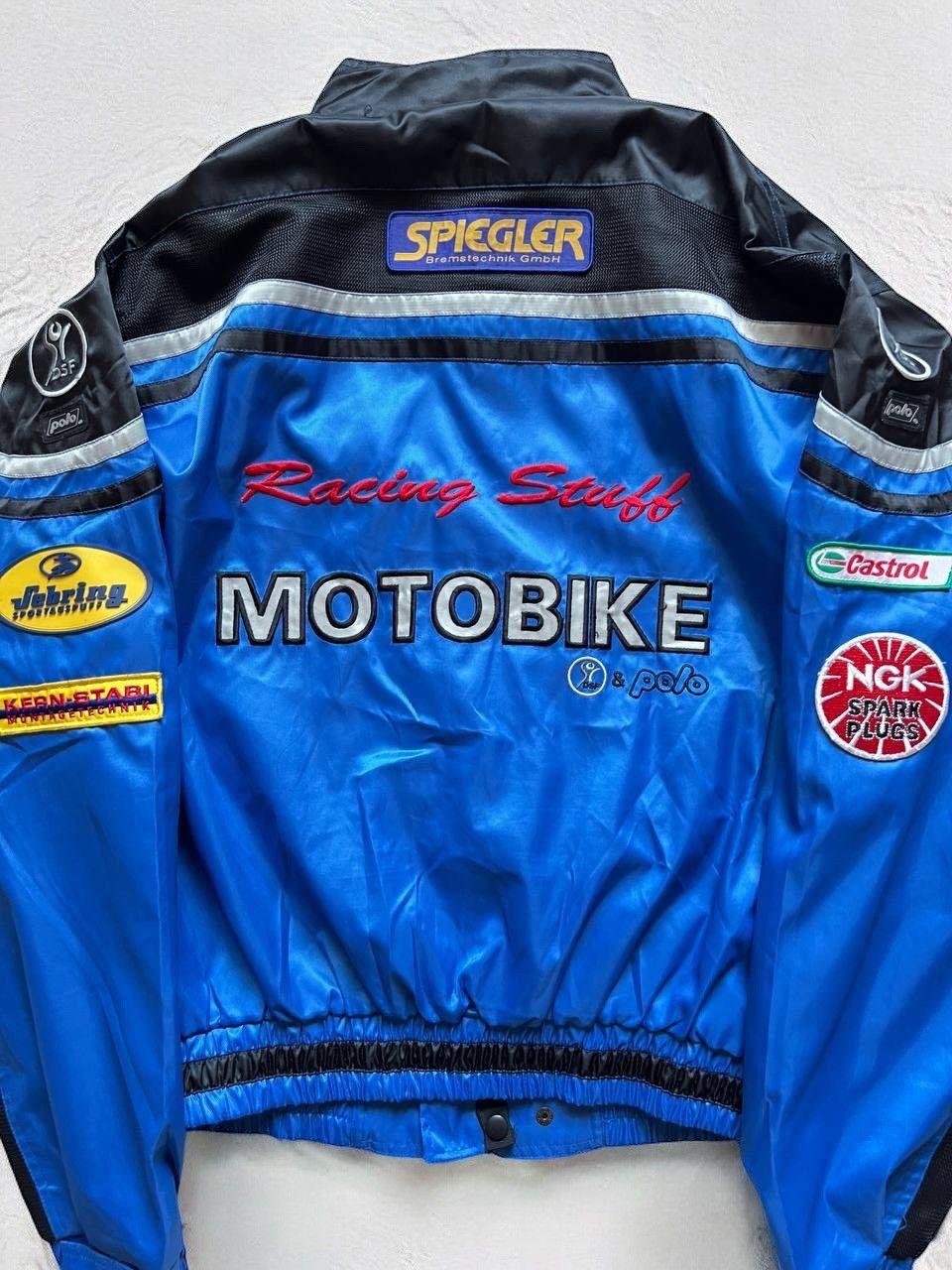 Japanese Brand × Vintage VINTAGE RACING JACKET HIGH SPEED MOTOBIKE PROTECTIVE ARMOR Size US L / EU 52-54 / 3 - 4 Thumbnail