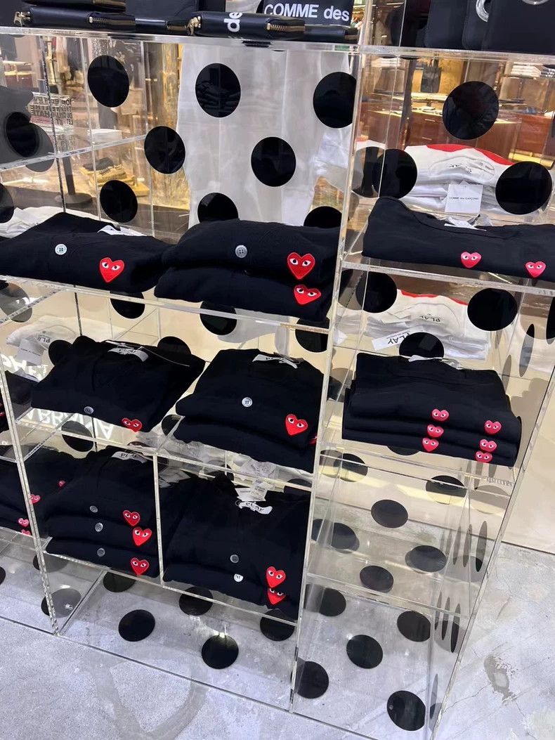 Comme des Garcons Comme Des Garcons Black classic red heart Size S / US 4 / IT 40 - 5 Thumbnail