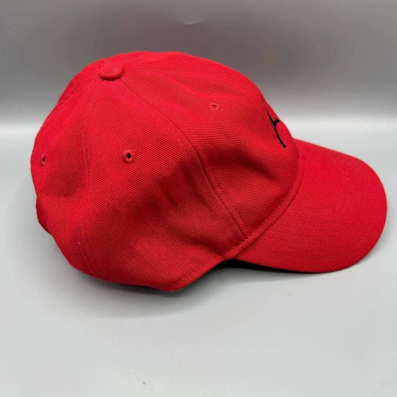 Jordan Brand Air Jordan Hat Men Red Embroidered Logo Strap Back Cap Size ONE SIZE - 4 Thumbnail