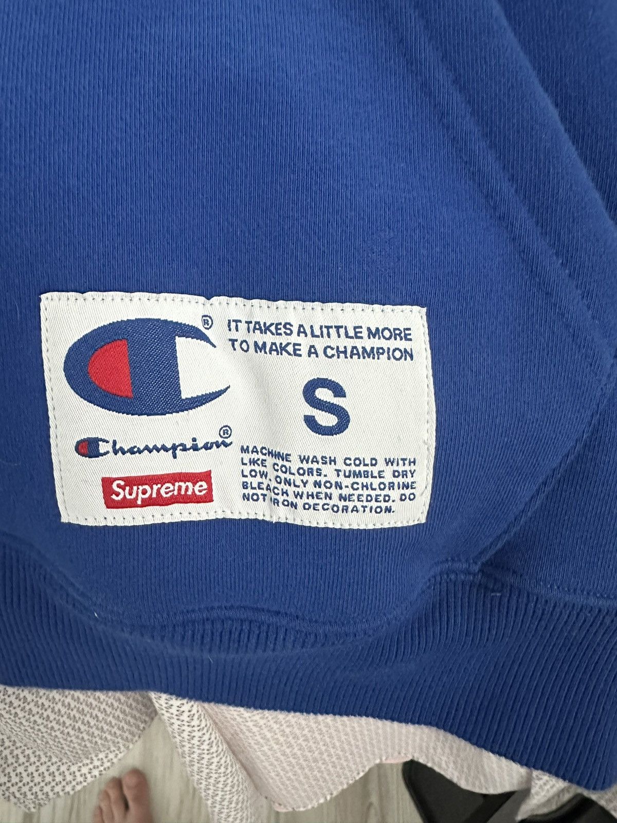 Champion × Supreme Champion x Supreme Hoodie Size US S / EU 44-46 / 1 - 2 Thumbnail